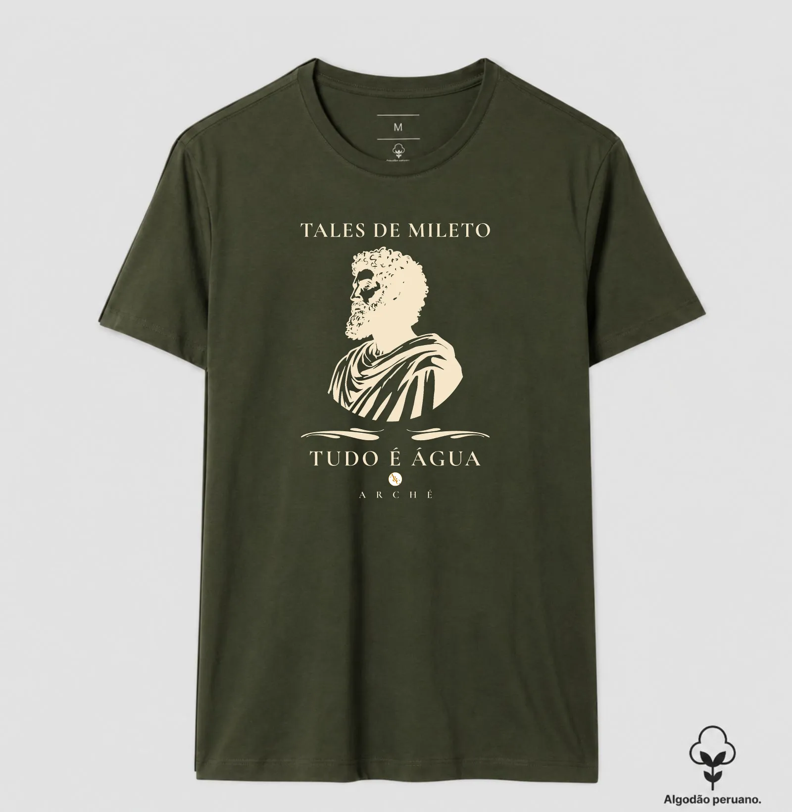 CAMISETA O PRINCÍPIO DAS COISAS - TALES DE MILETO - FILOSOFIA - Imagem 8