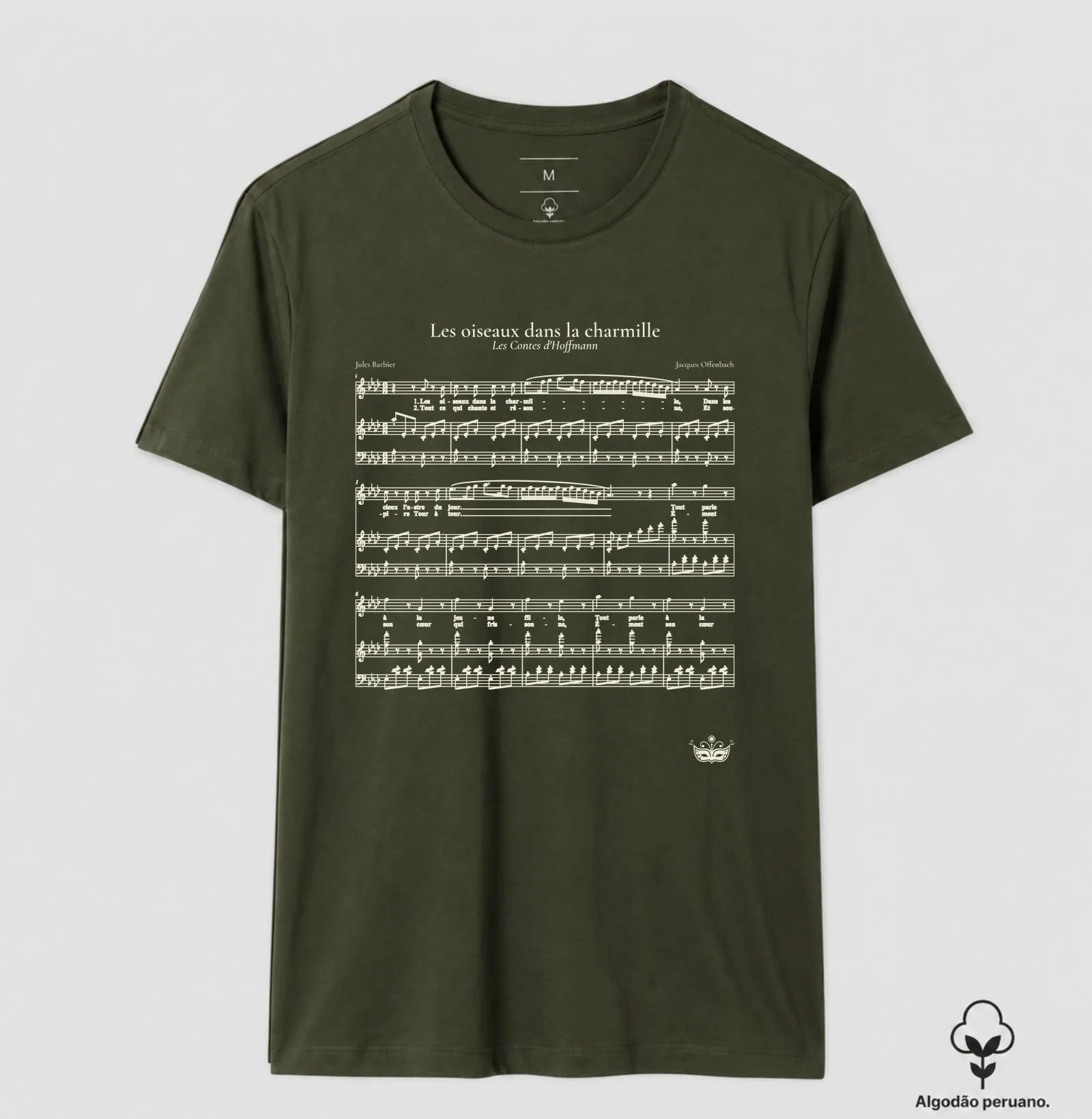 Les oiseaux dans la charmille - Hoffmann | Camiseta de Ópera - Imagem 8