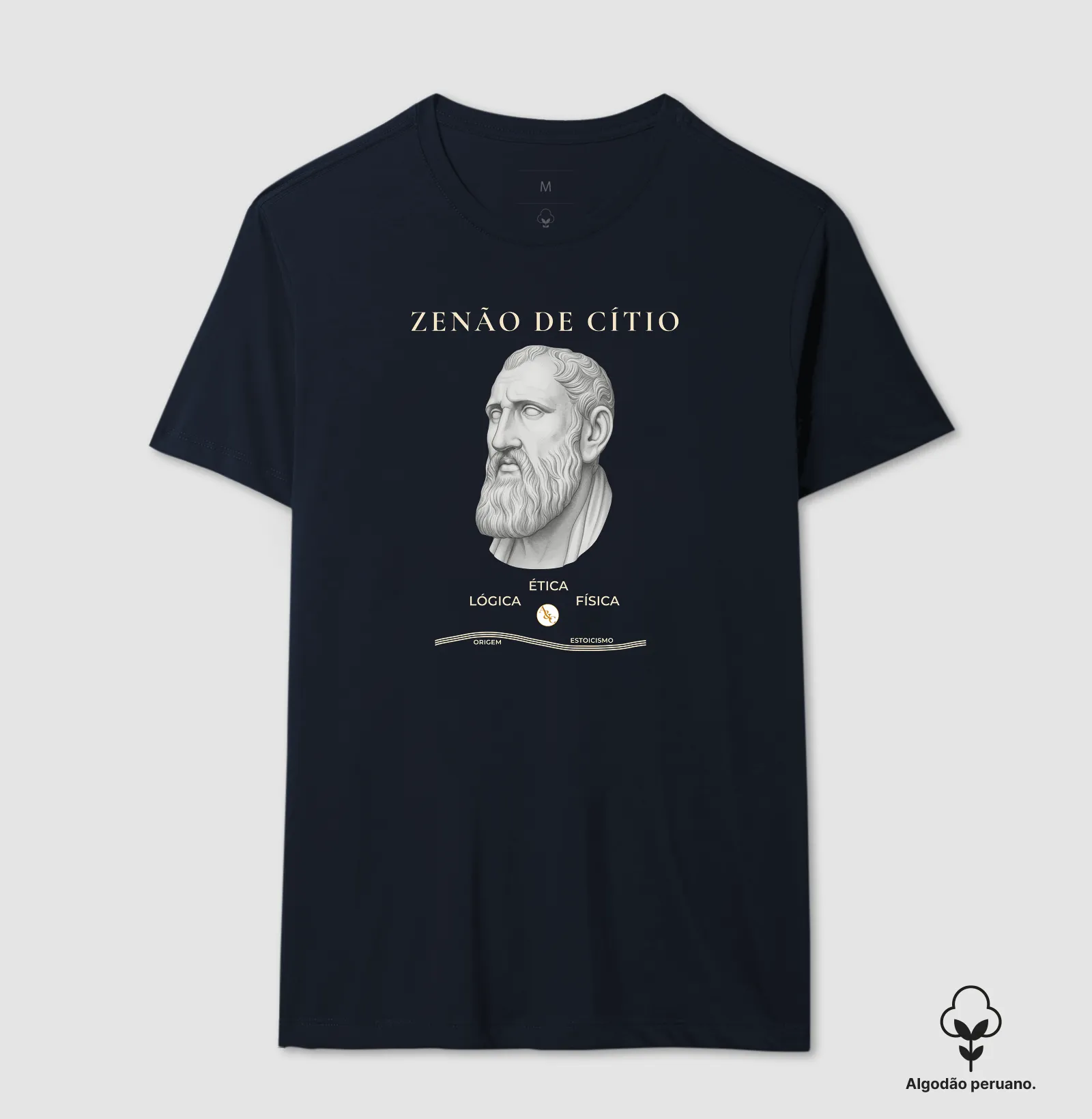 Camiseta A Rocha de Cítio | O Legado do Estoicismo - Imagem 4