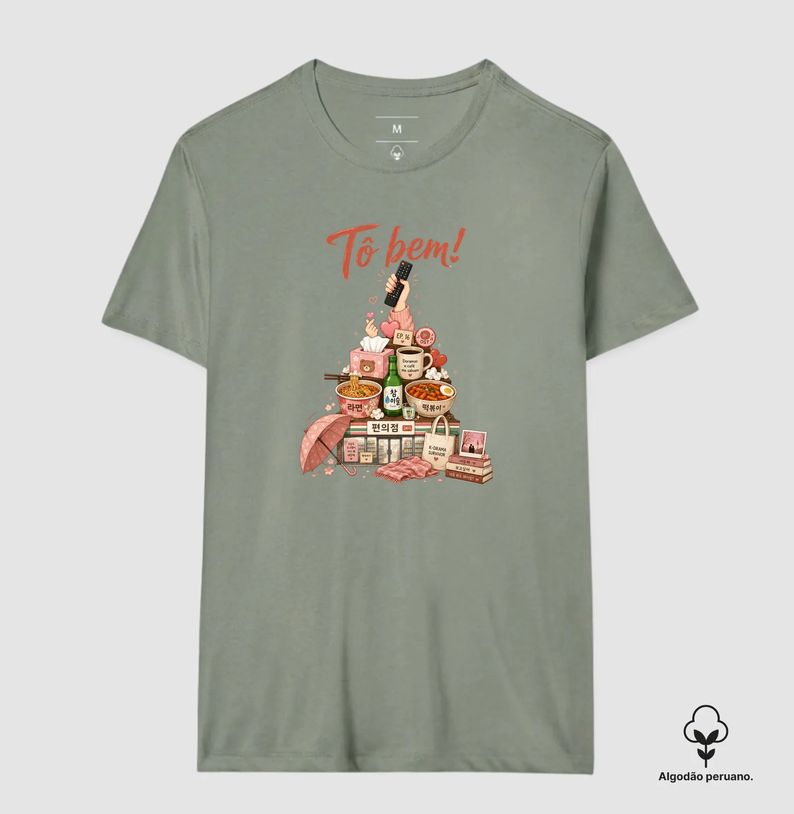 Camiseta Premium - Tô bem - versão dorameira - Imagem 5
