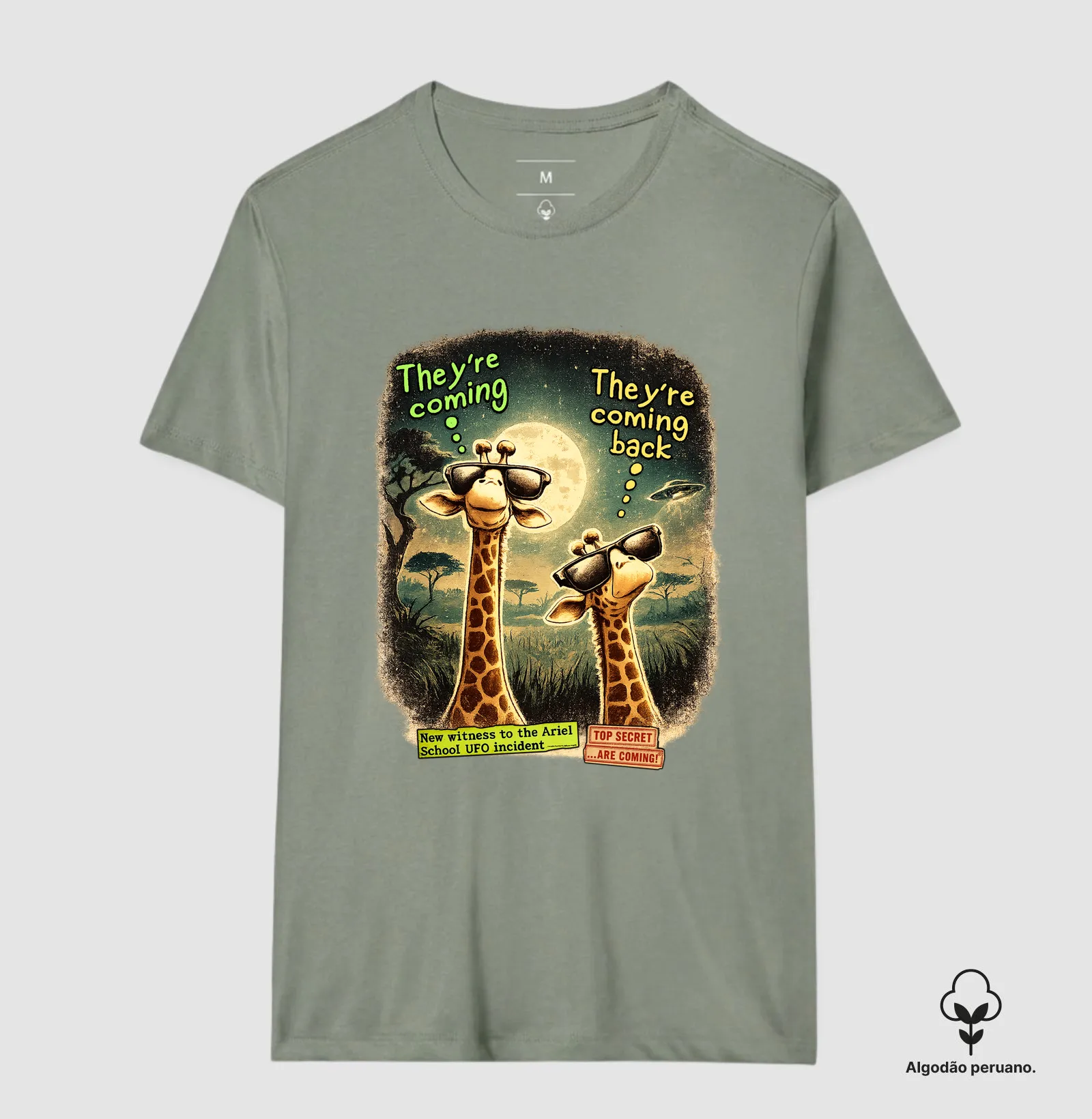 Camiseta Algodão Peruano Caso Ariel School - Imagem 9