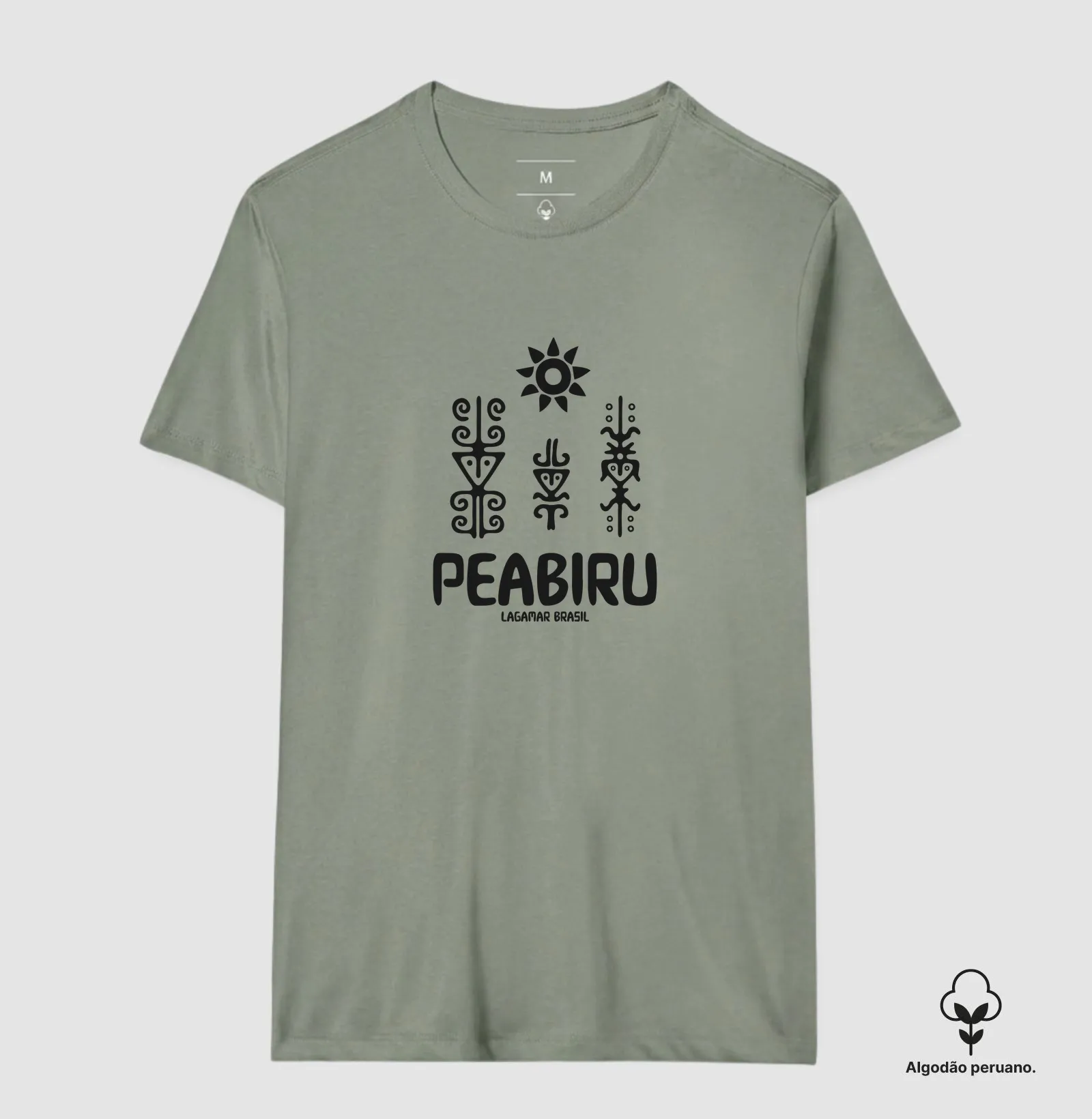 Camiseta Peabiru em algodão peruano - Imagem 7