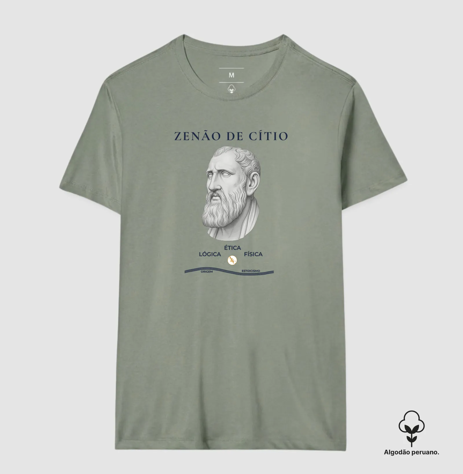 Camiseta A Rocha de Cítio | O Legado do Estoicismo - Imagem 9