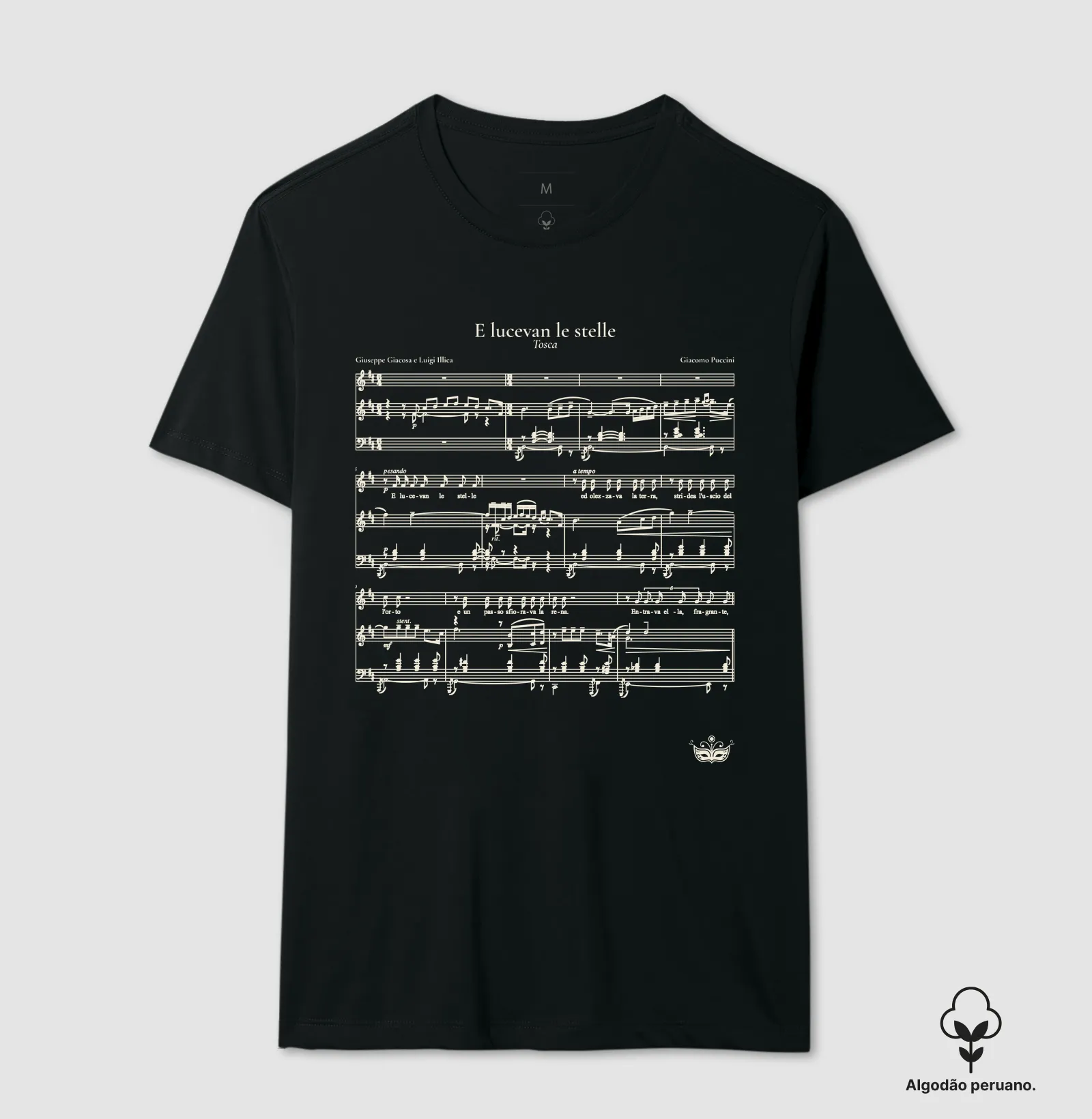 E lucevan le stelle - Tosca | Camiseta de Ópera - Imagem 3