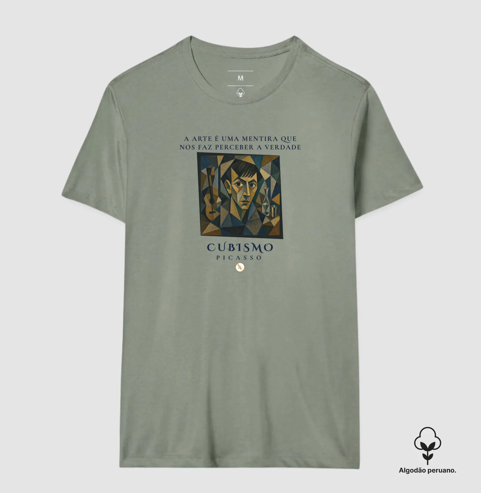Camiseta Desconstrua o Olhar | Arte Moderna Inspirada em Picasso - Imagem 9