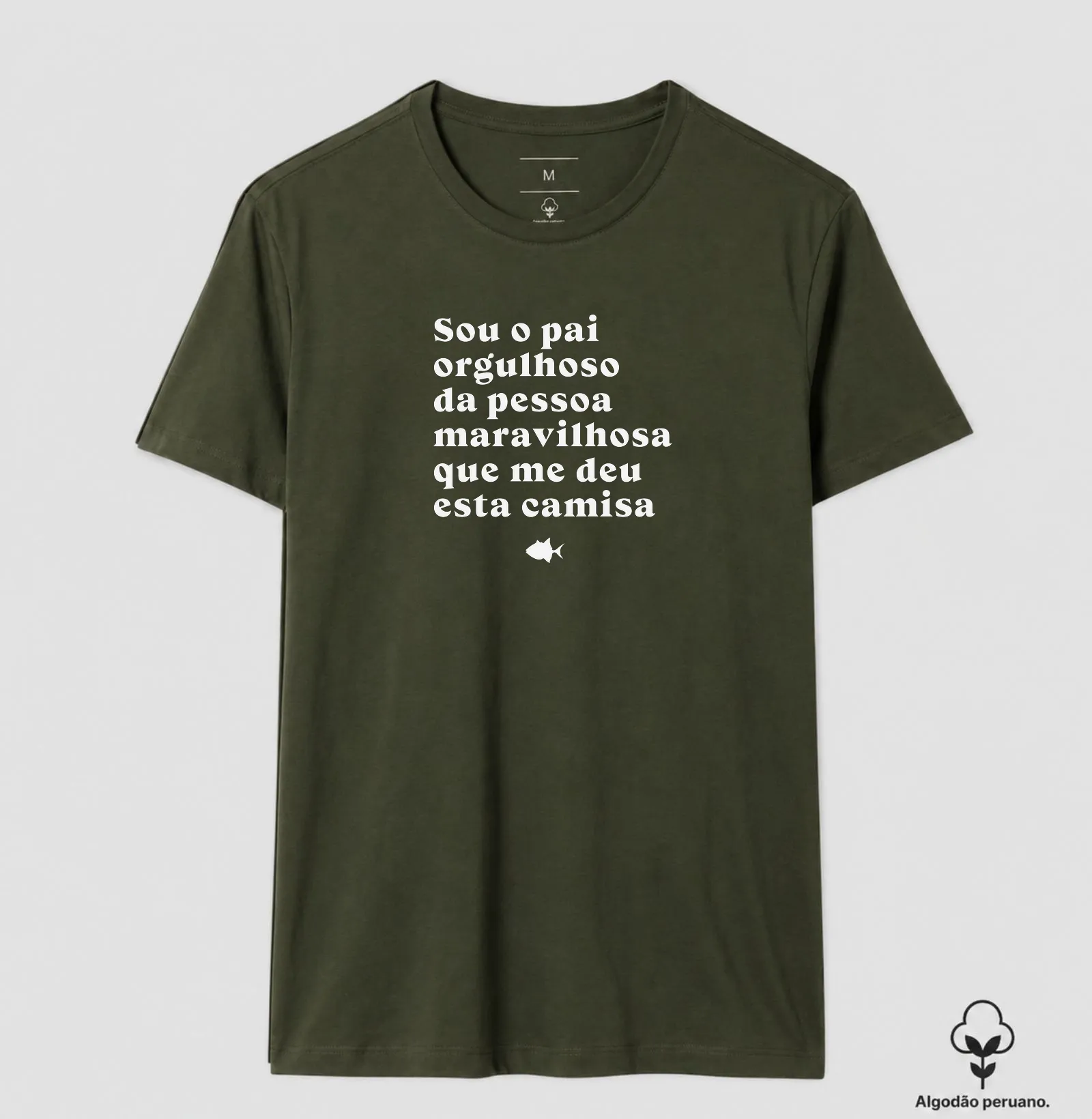 Pai Orgulhoso de Quem Me Deu Esta Camisa - Peruano - #28913 - Imagem 3