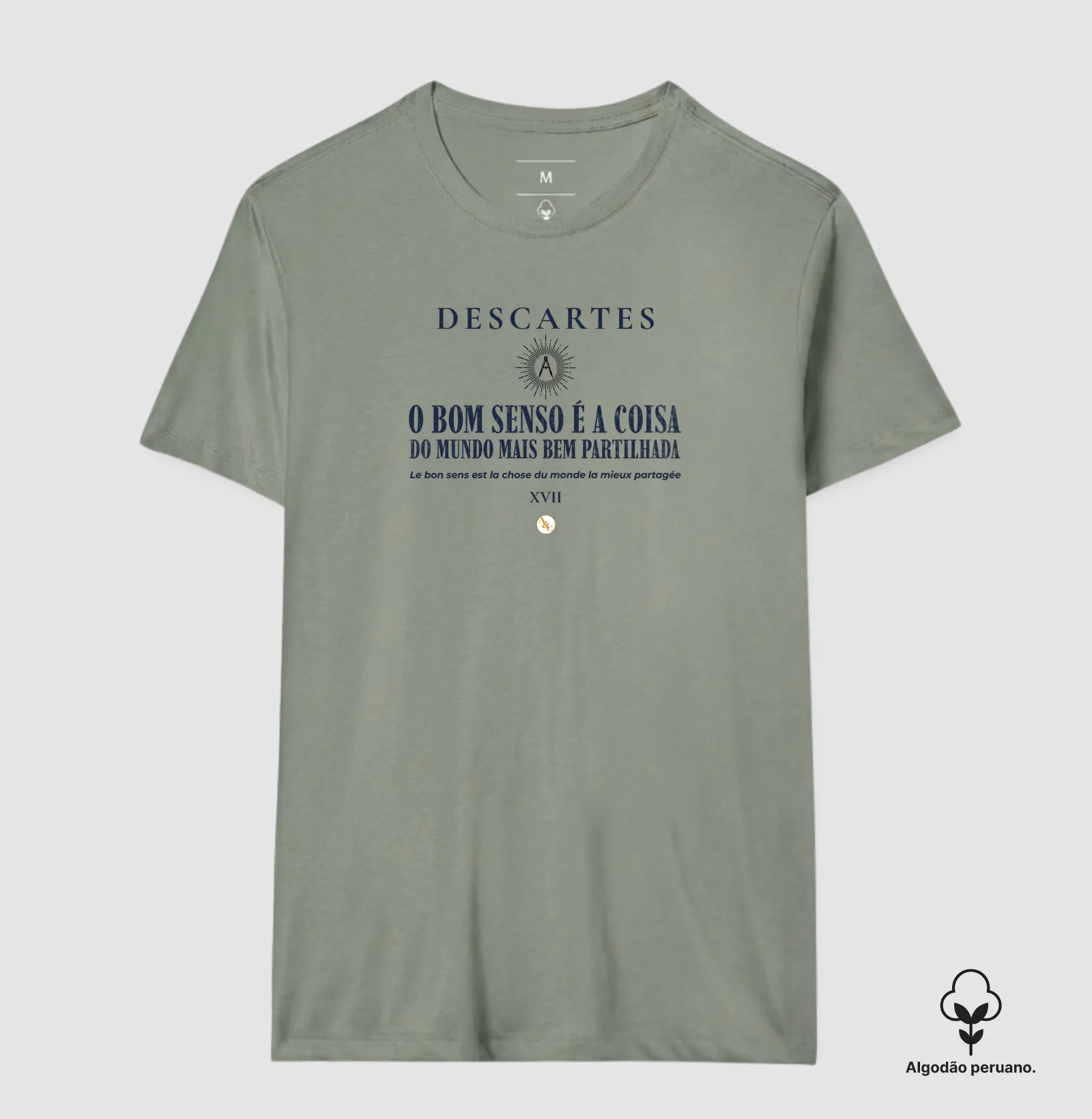 Camiseta O Bom Senso | Descartes & Discurso do Método - Imagem 7