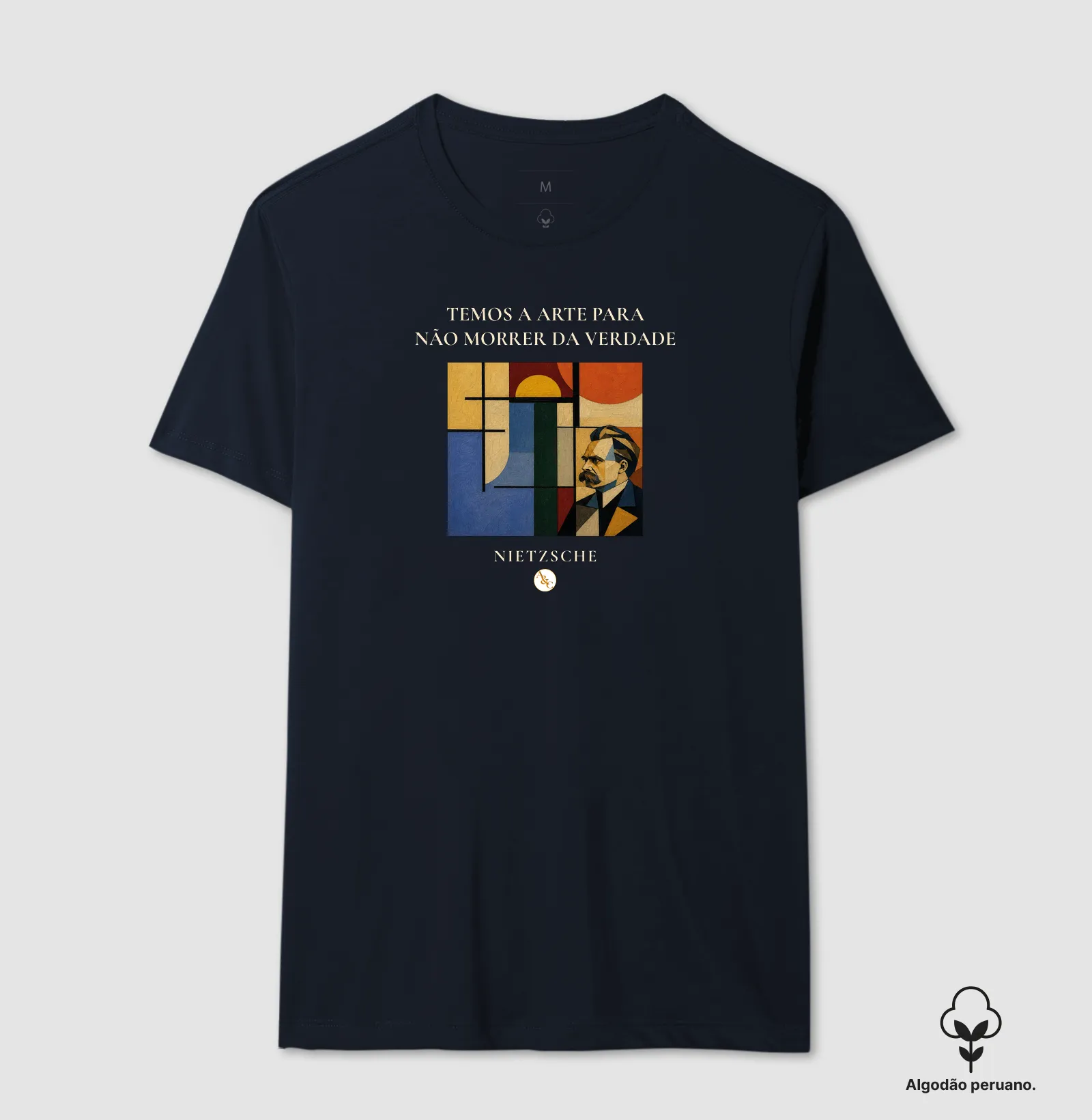 Camiseta A Arte de Não Morrer - Nietzsche - Imagem 8