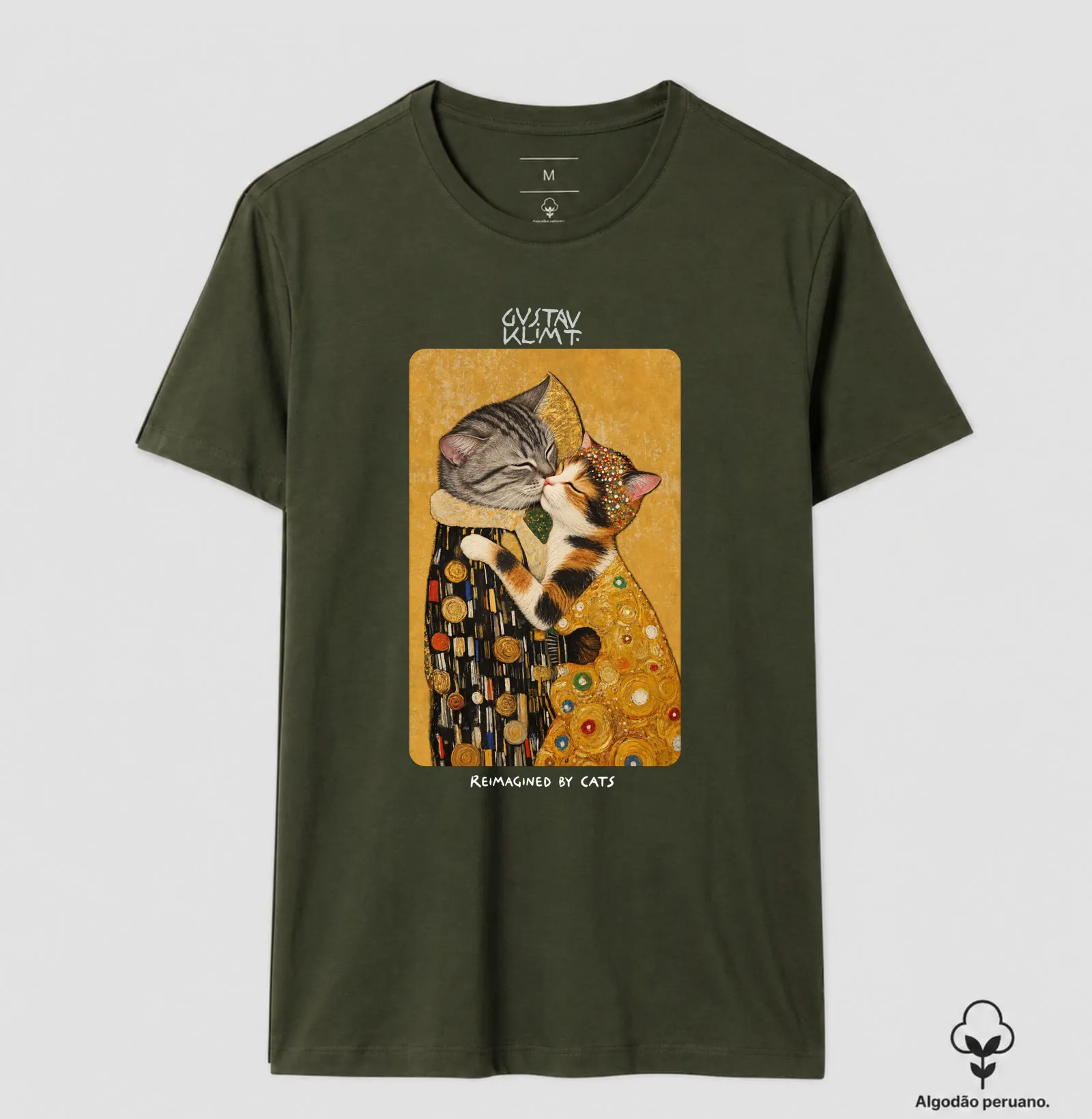 O Beijo felino V.2 - Gustav Klimt - Imagem 8