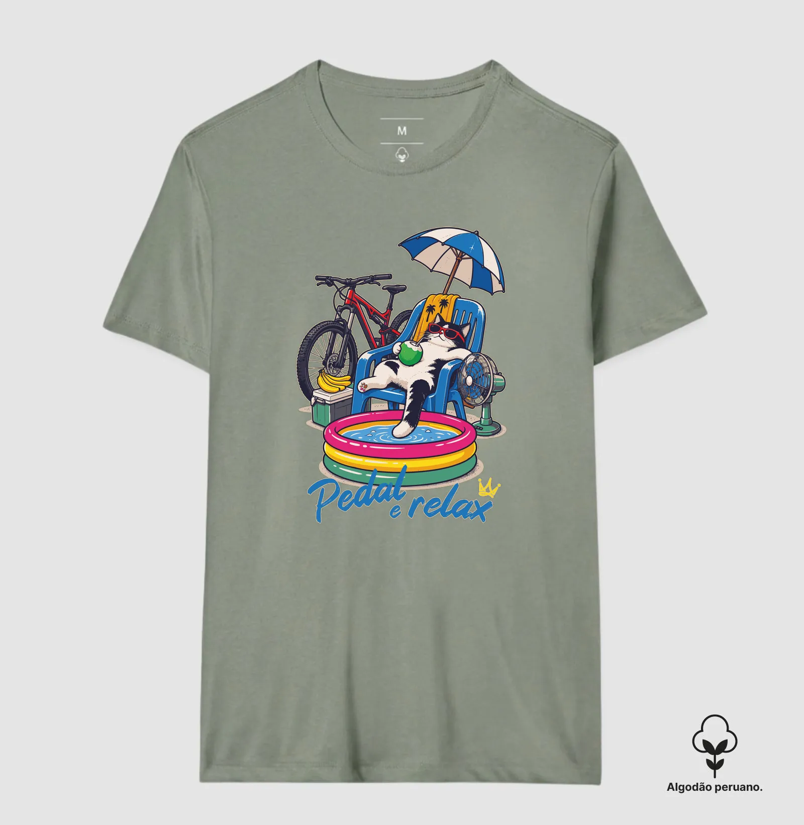 Gatinho ciclista preguiçoso - Imagem 2