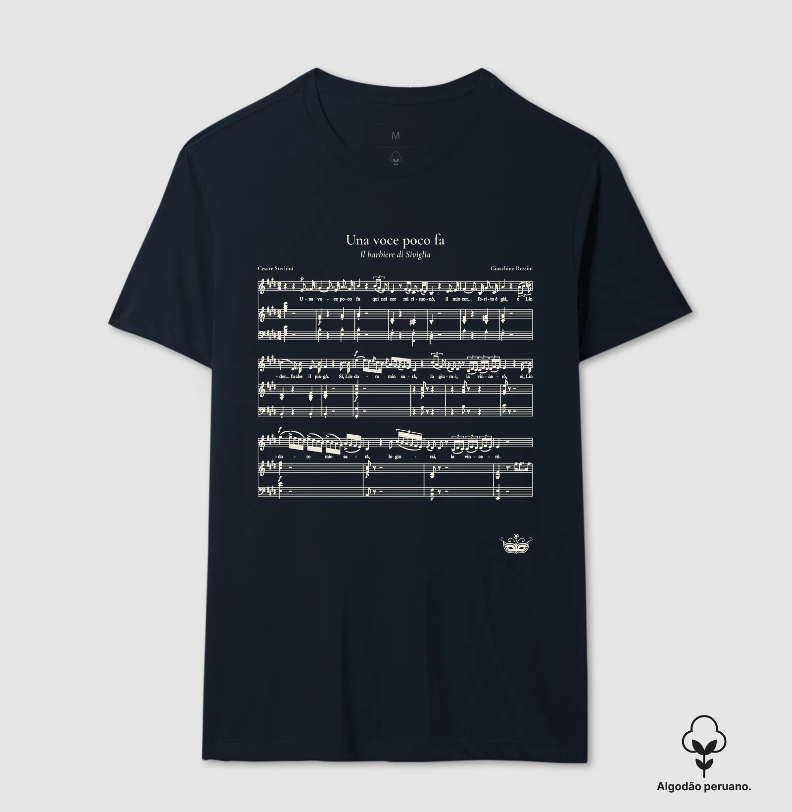 Una voce poco fa - Il barbiere di Siviglia | Camiseta de Ópera - Imagem 6