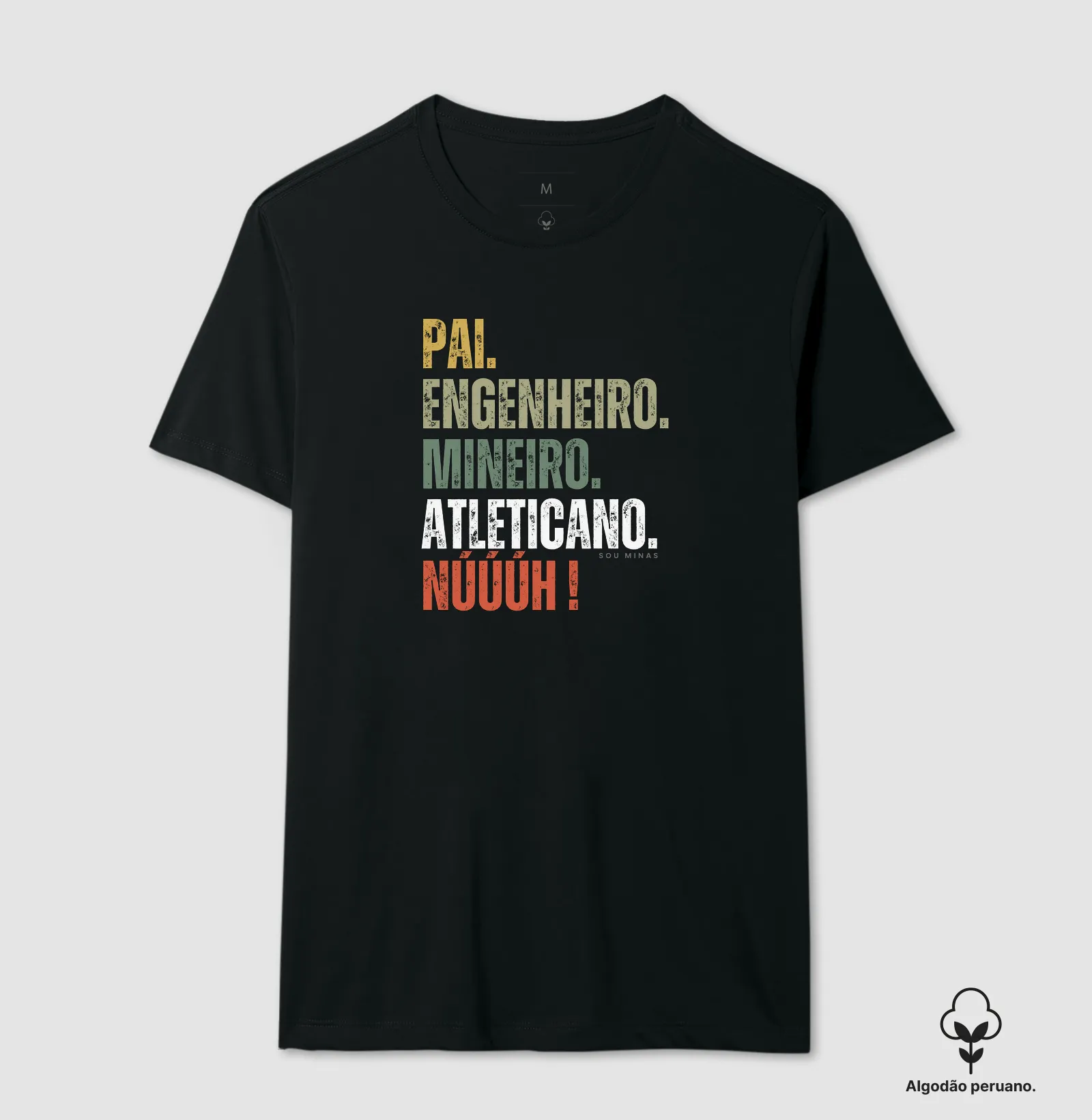 Pai Engenheiro Mineiro Atleticano Núúúh | Algodão Peruano - Imagem 5