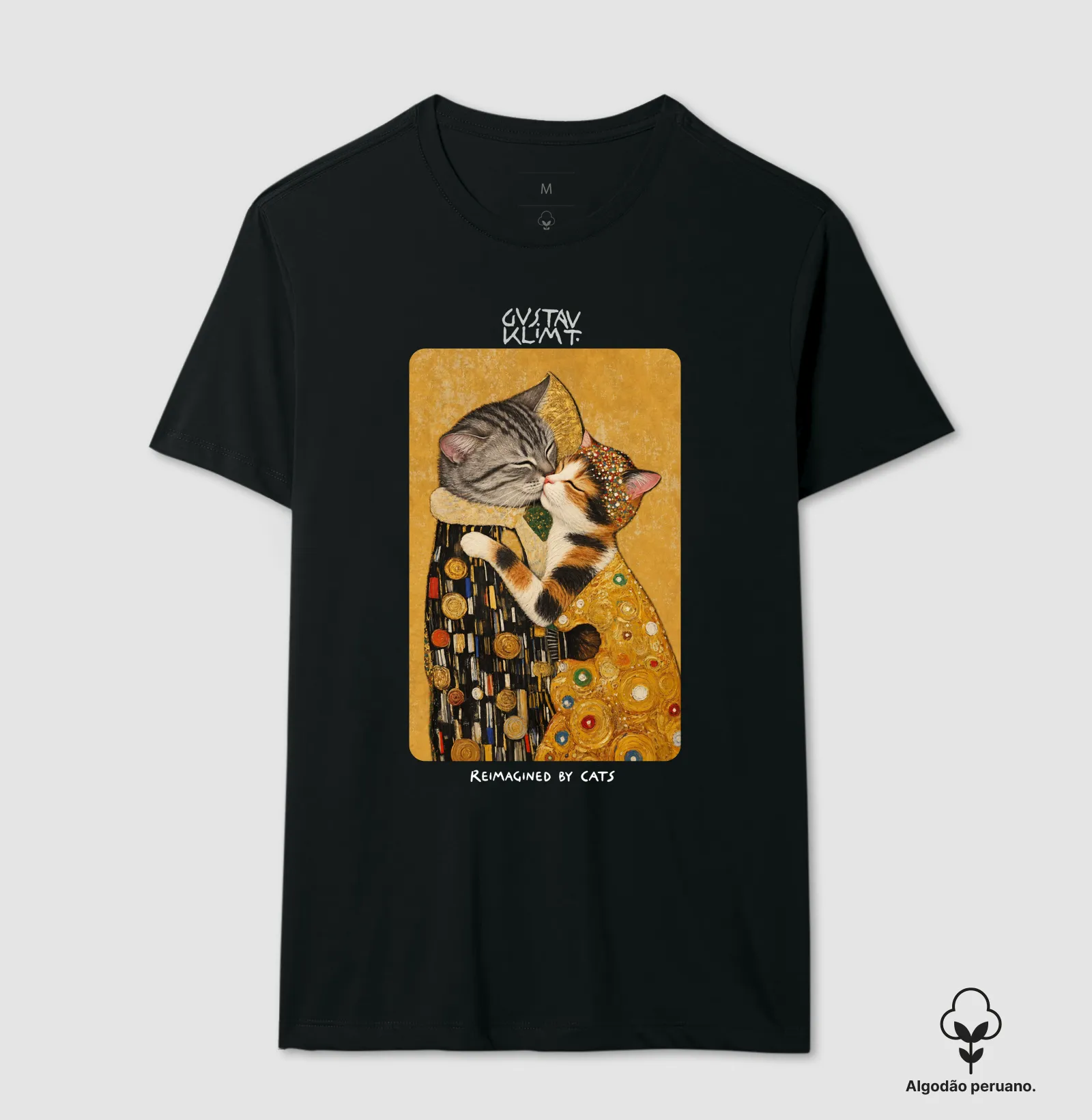 O Beijo felino V.2 - Gustav Klimt - Imagem 4