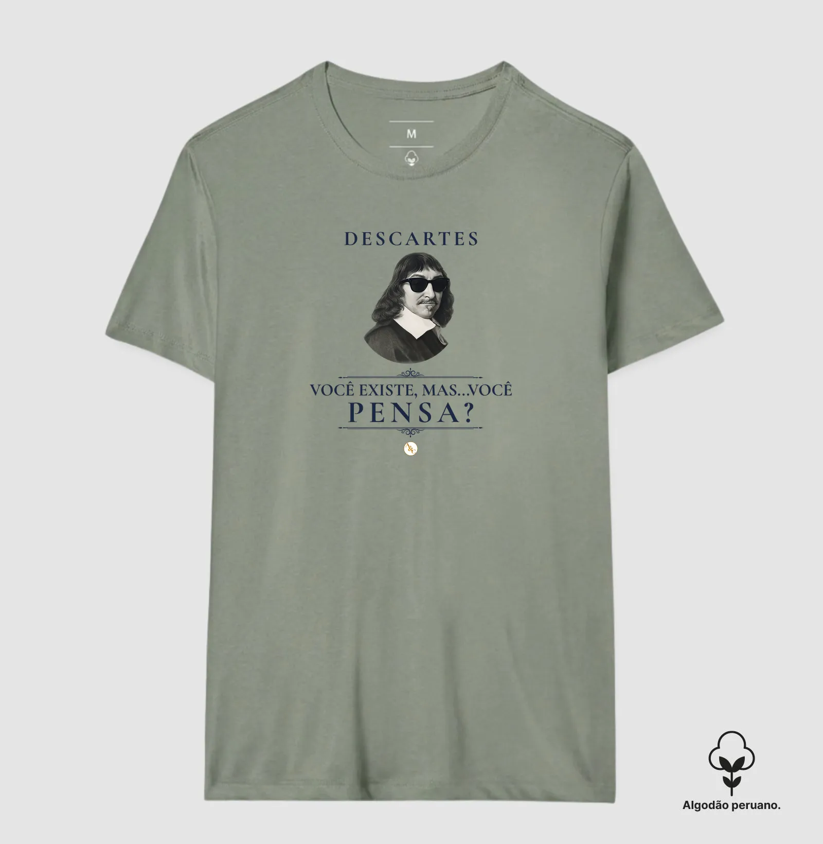 COGITO 2.0 - Camiseta Filosófica René Descartes - Imagem 7
