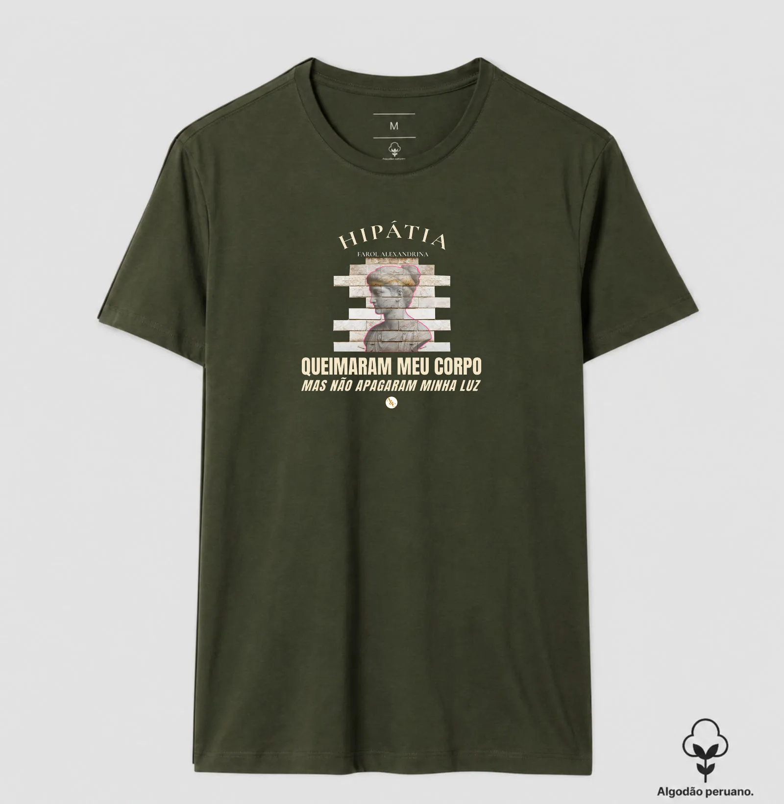  Camiseta Hipátia | Farol Alexandrina: Não Apagaram Minha Luz - Imagem 10