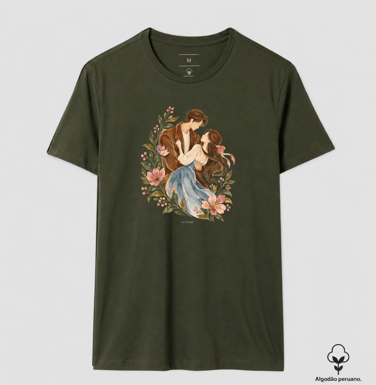 Queda nos Braços - Cena de todo dorama | Camiseta Dorameira em Aquarela - Imagem 3
