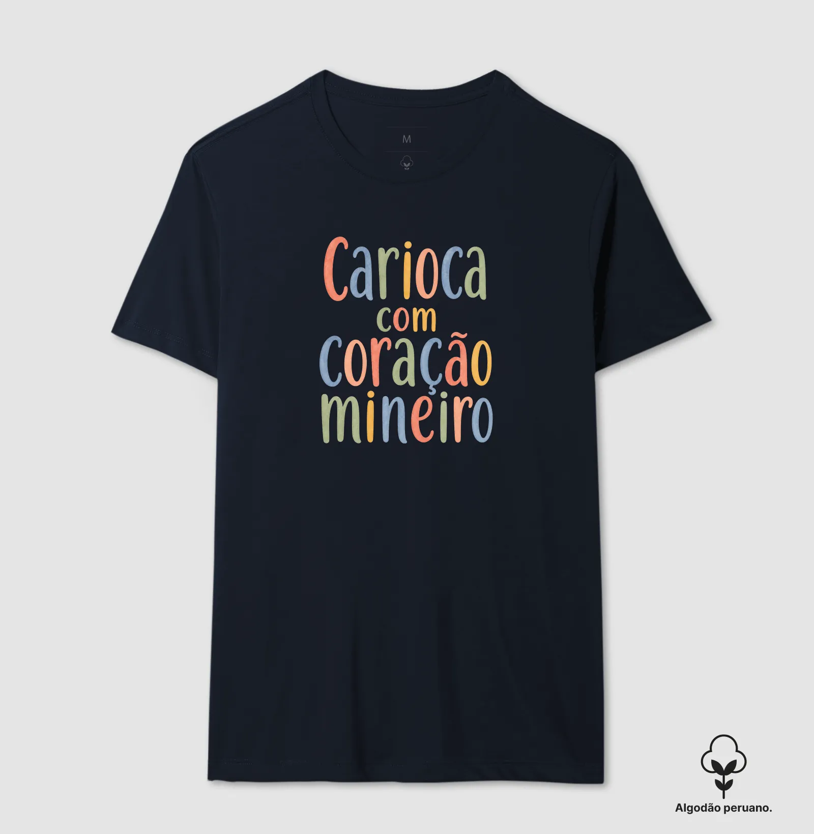 Carioca com Coração Mineiro | Algodão Peruano - Imagem 6