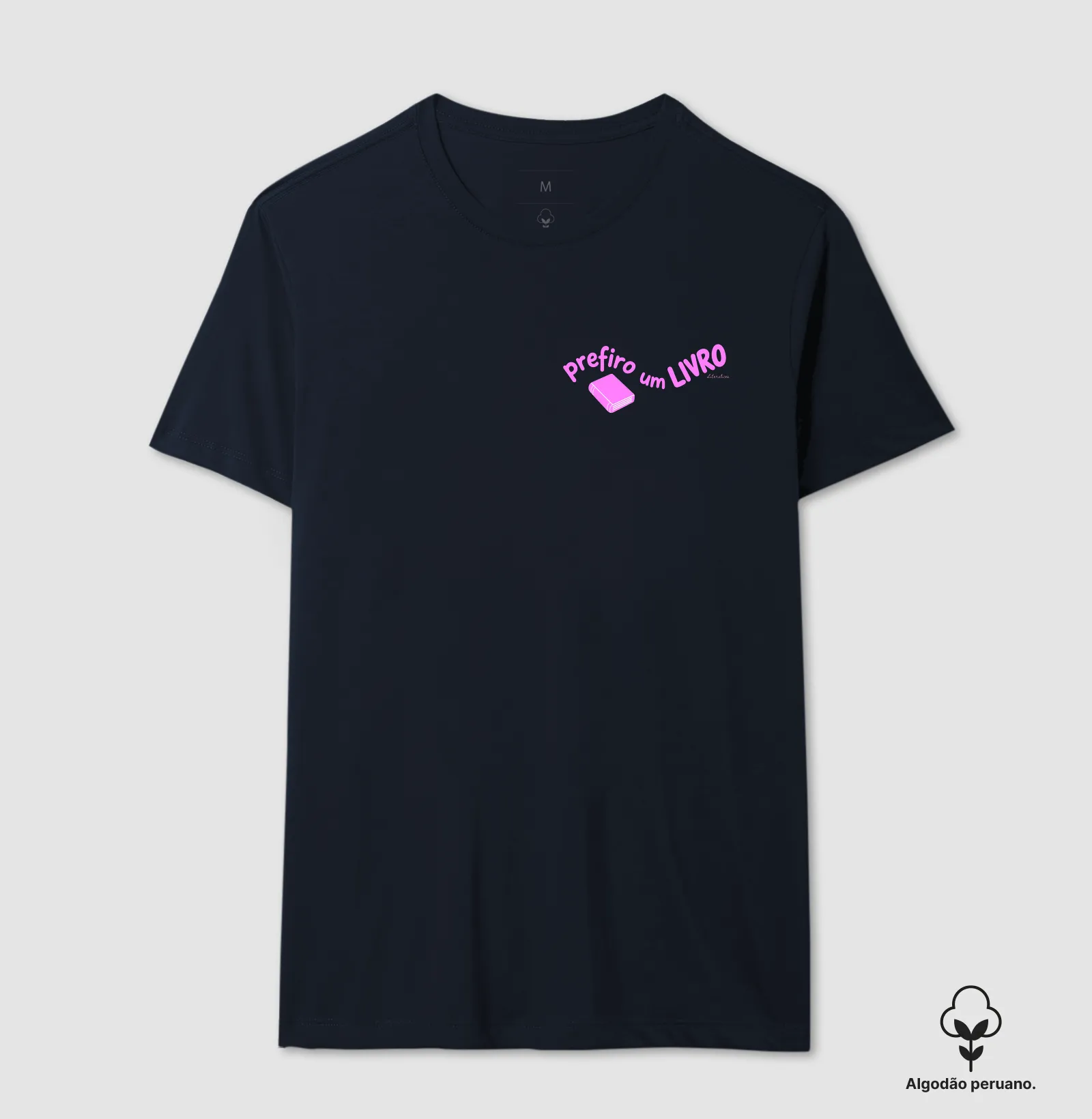 Camiseta Prefiro um Livro - Imagem 6