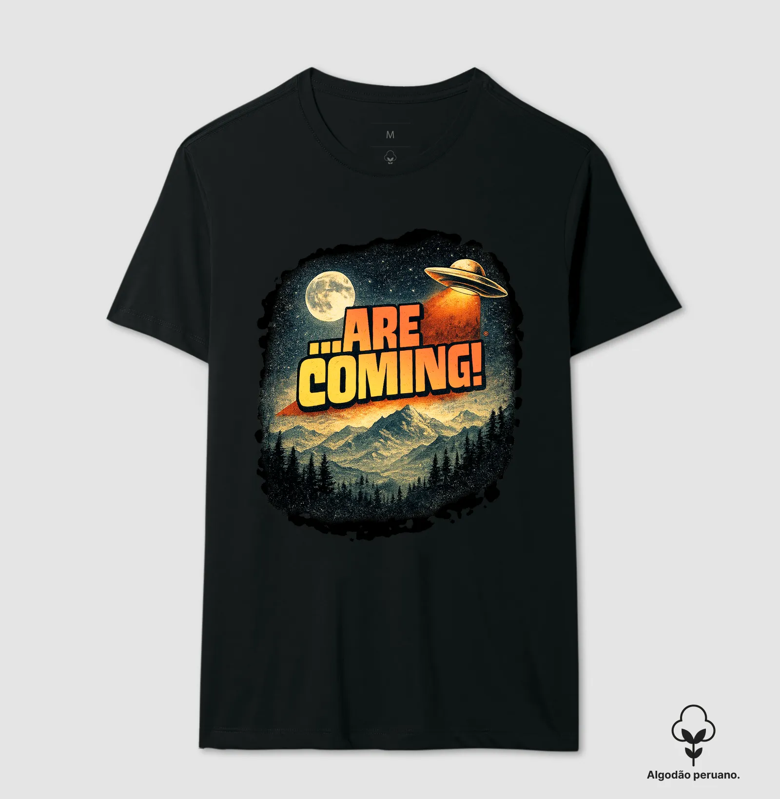 Camiseta Algodão Peruano ...Are Coming! - Imagem 2
