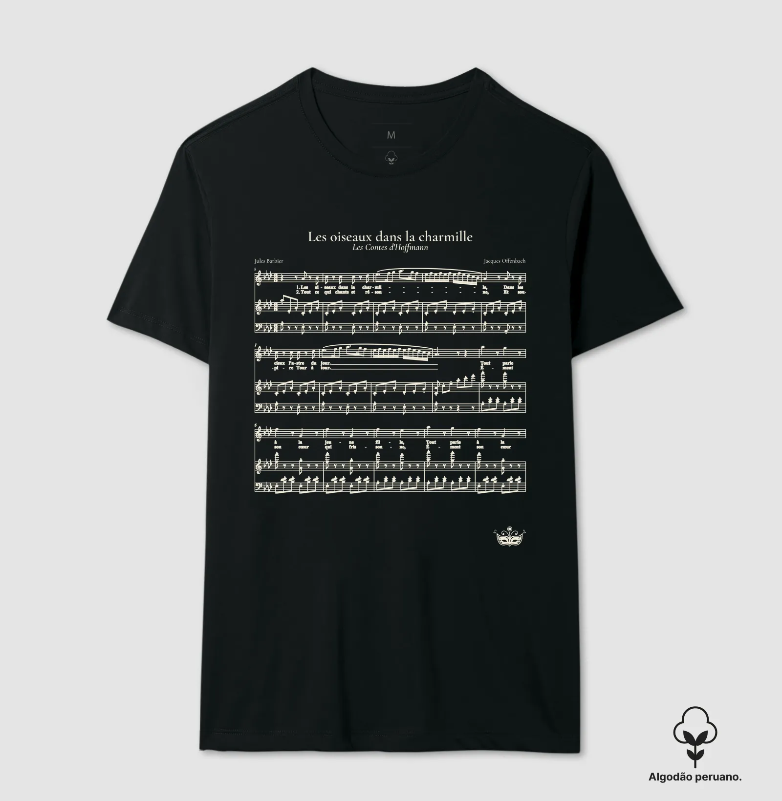 Les oiseaux dans la charmille - Hoffmann | Camiseta de Ópera - Imagem 4