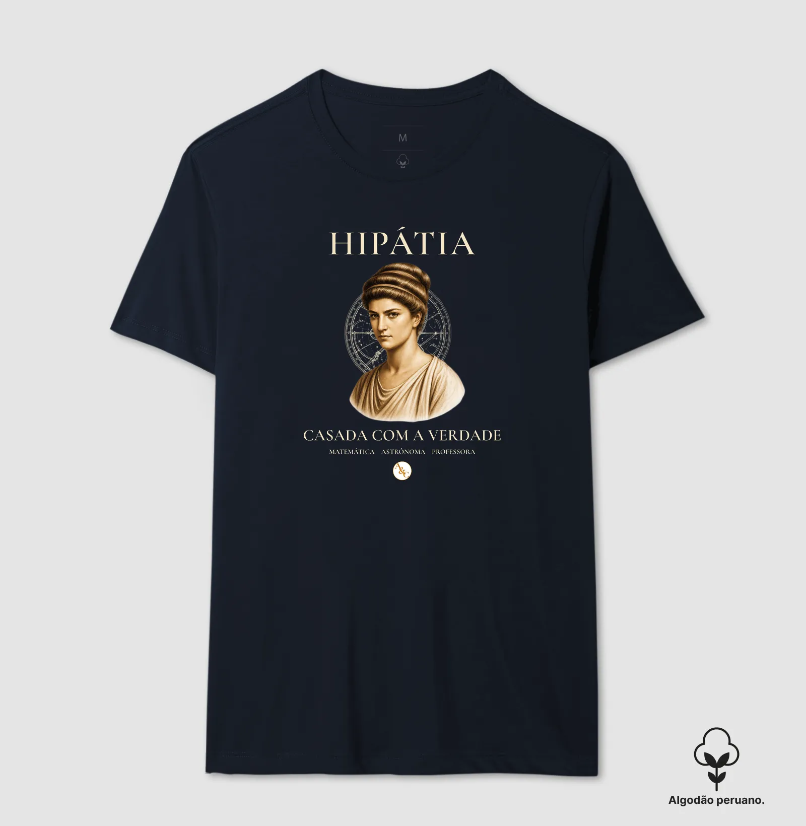 Camiseta Filosófica Luz de Alexandria | Arte & Compor - Imagem 5