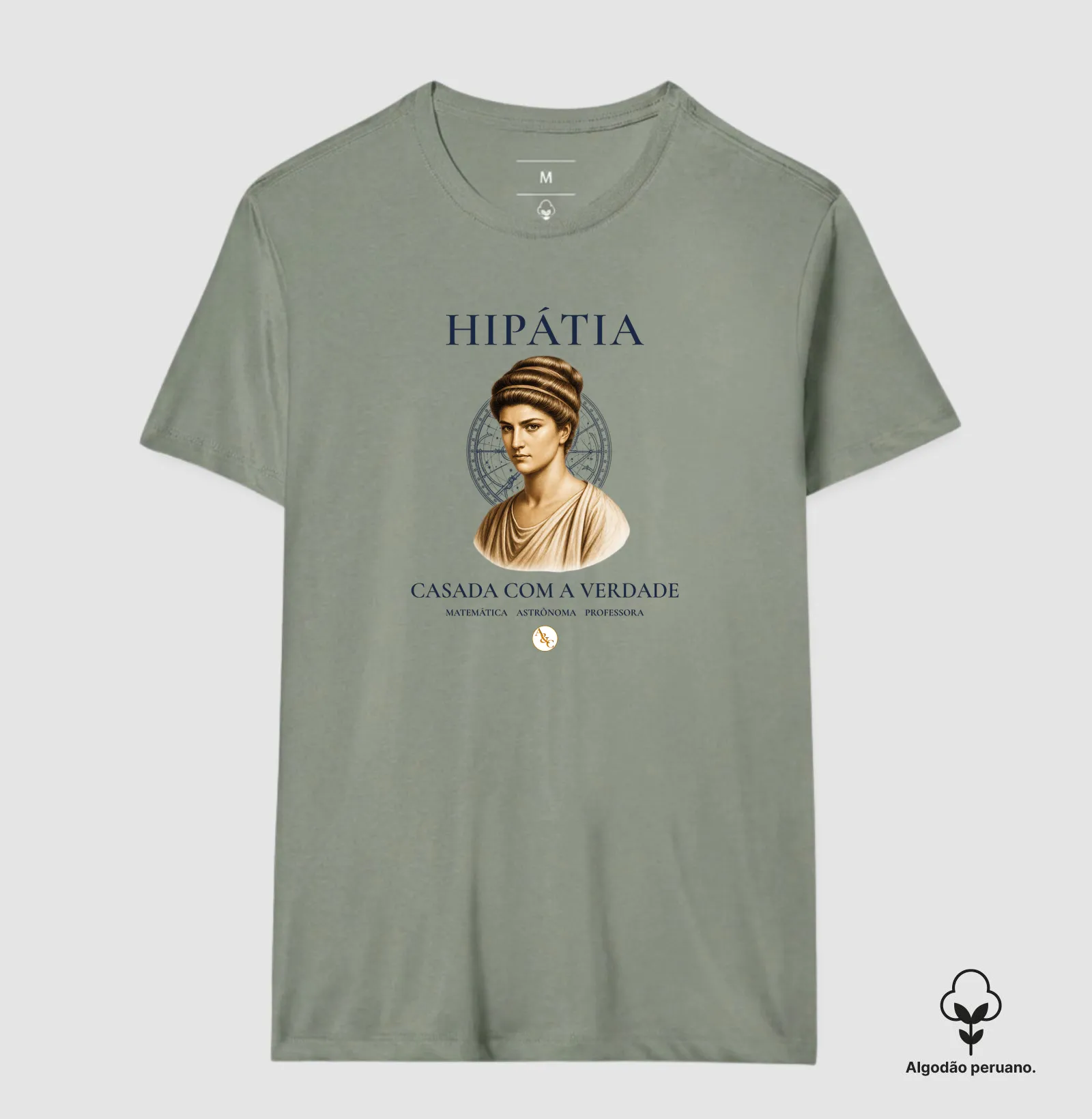 Camiseta Filosófica Luz de Alexandria | Arte & Compor - Imagem 9