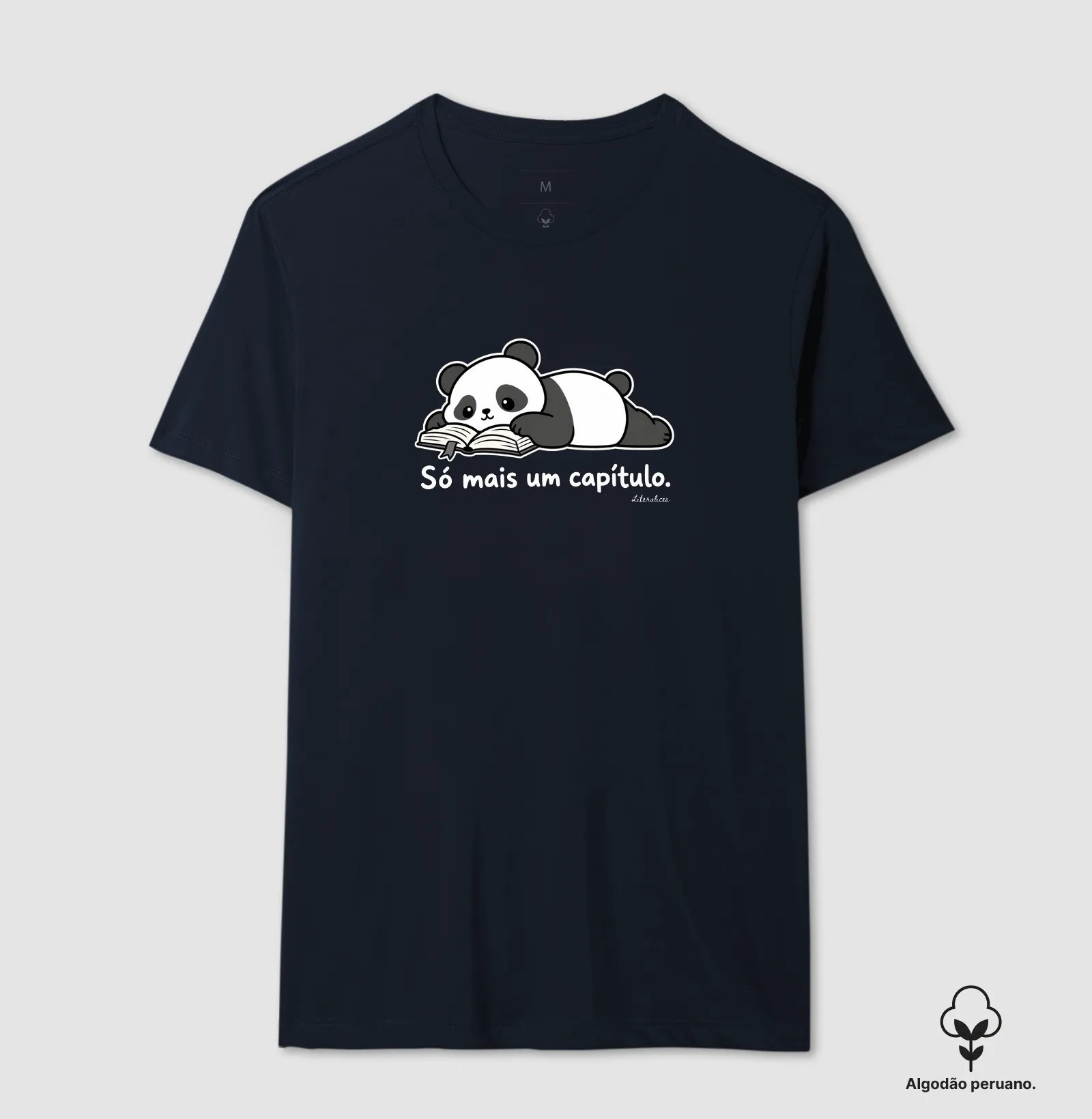 Camiseta Só Mais um Capítulo — Panda Leito - Imagem 7
