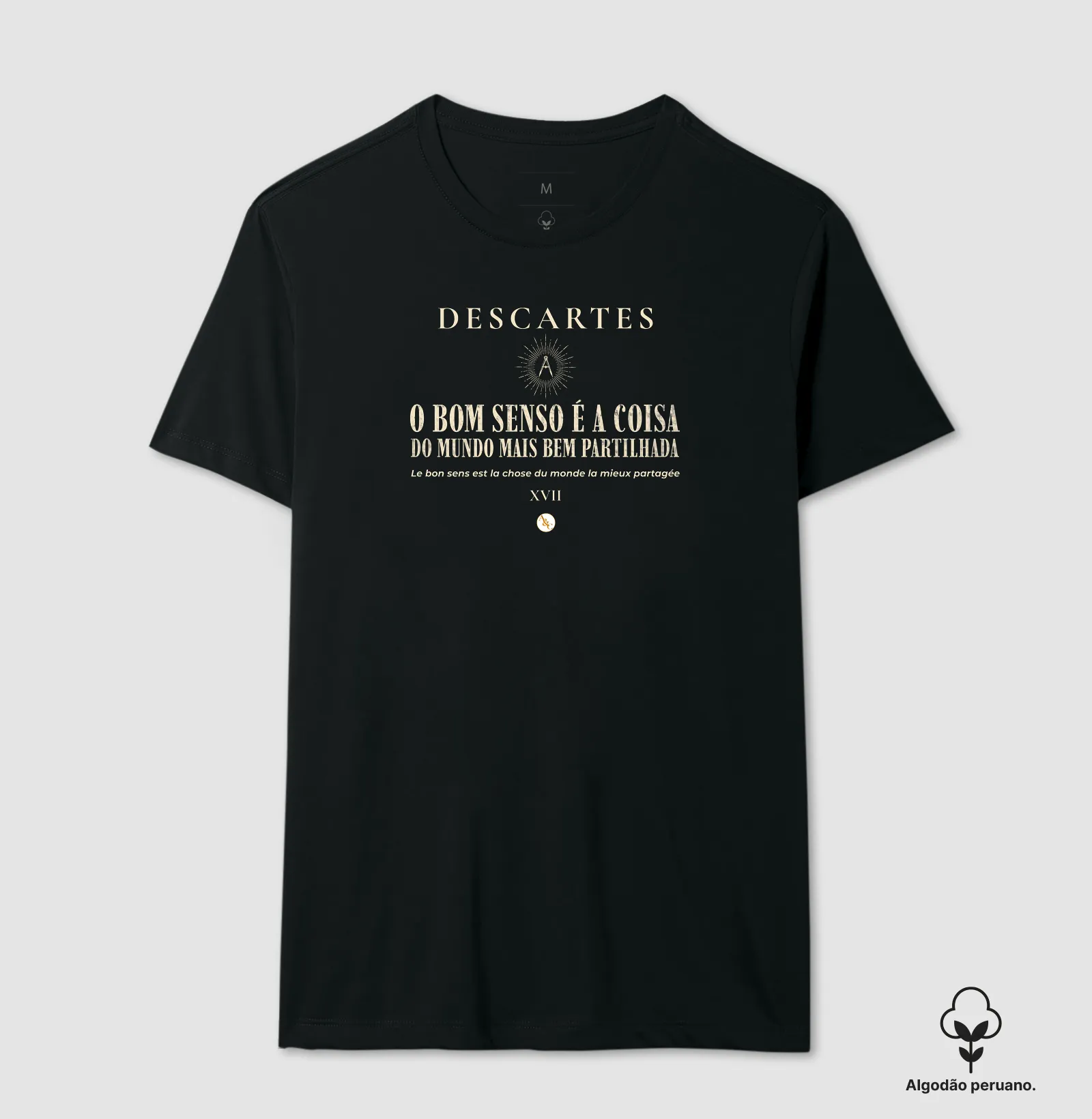 Camiseta O Bom Senso | Descartes & Discurso do Método - Imagem 12