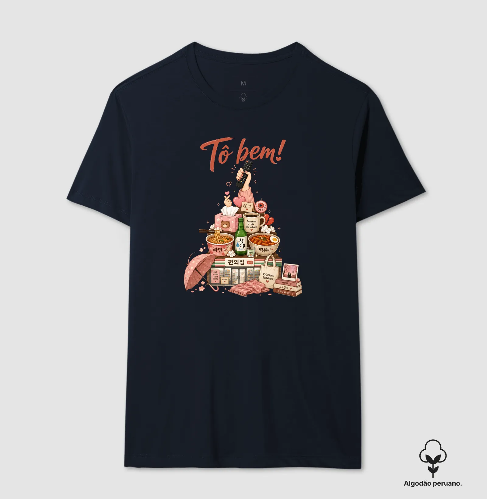 Camiseta Premium - Tô bem - versão dorameira - Imagem 2