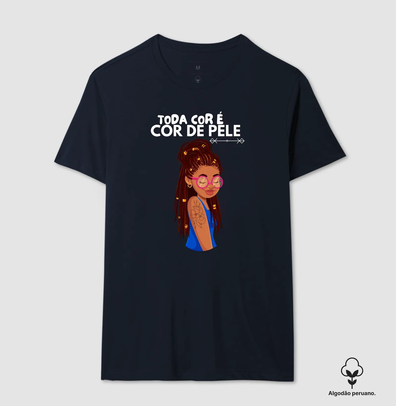 Camiseta Toda Cor é Cor de Pele - Imagem 8