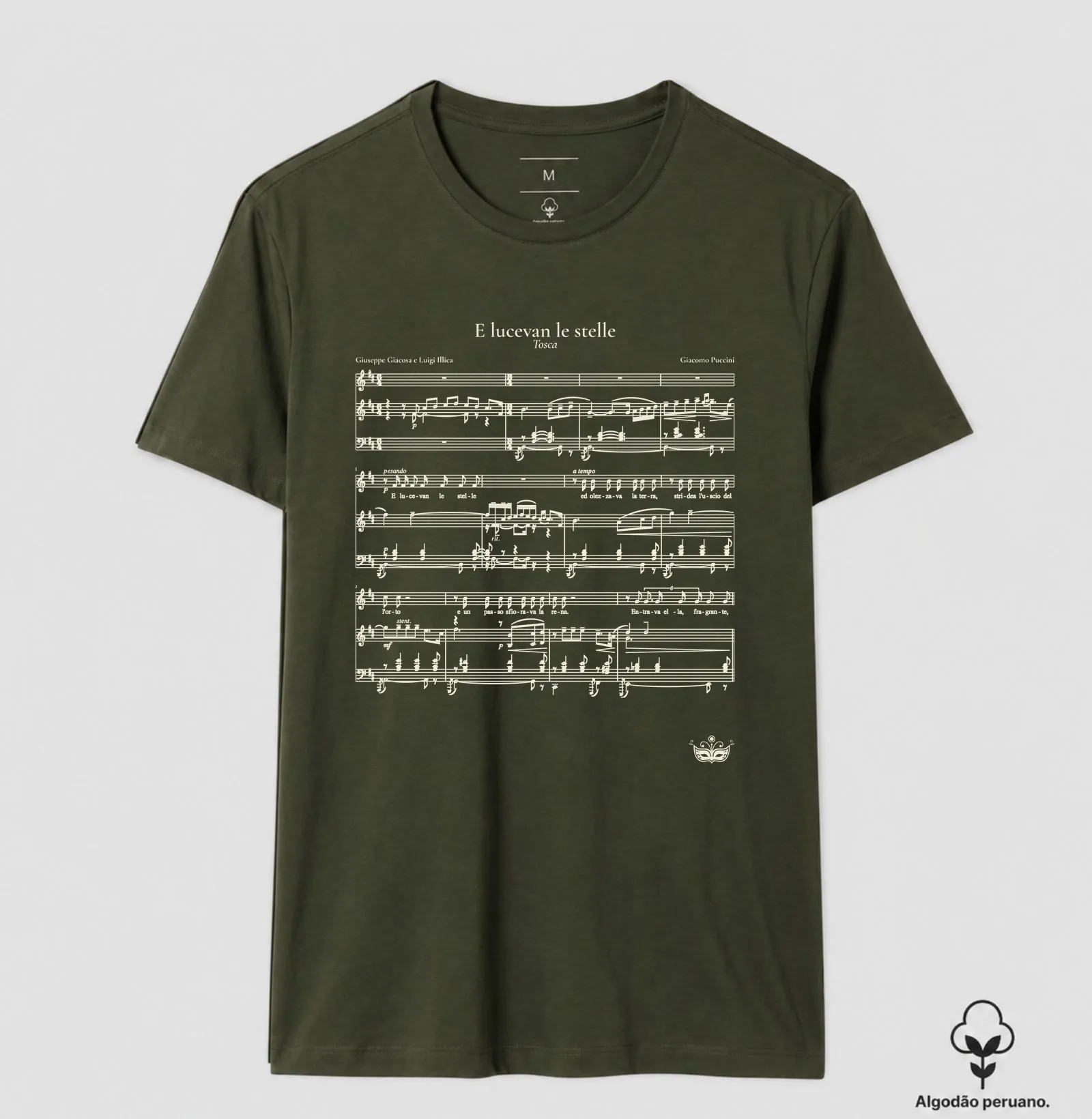 E lucevan le stelle - Tosca | Camiseta de Ópera - Imagem 8