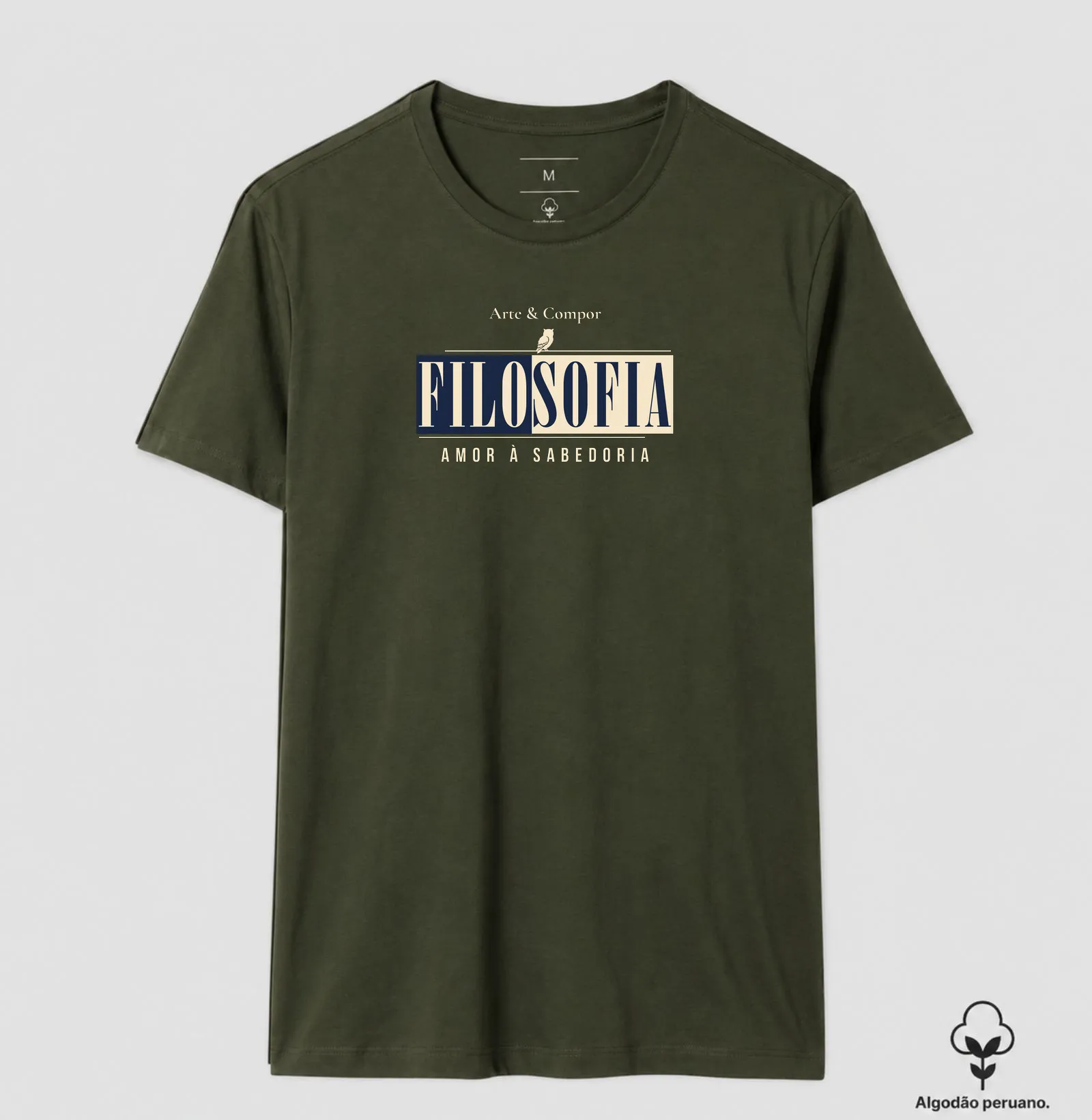 Camiseta Amor à Sabedoria – Filosofia para Quem Pensa - Imagem 11