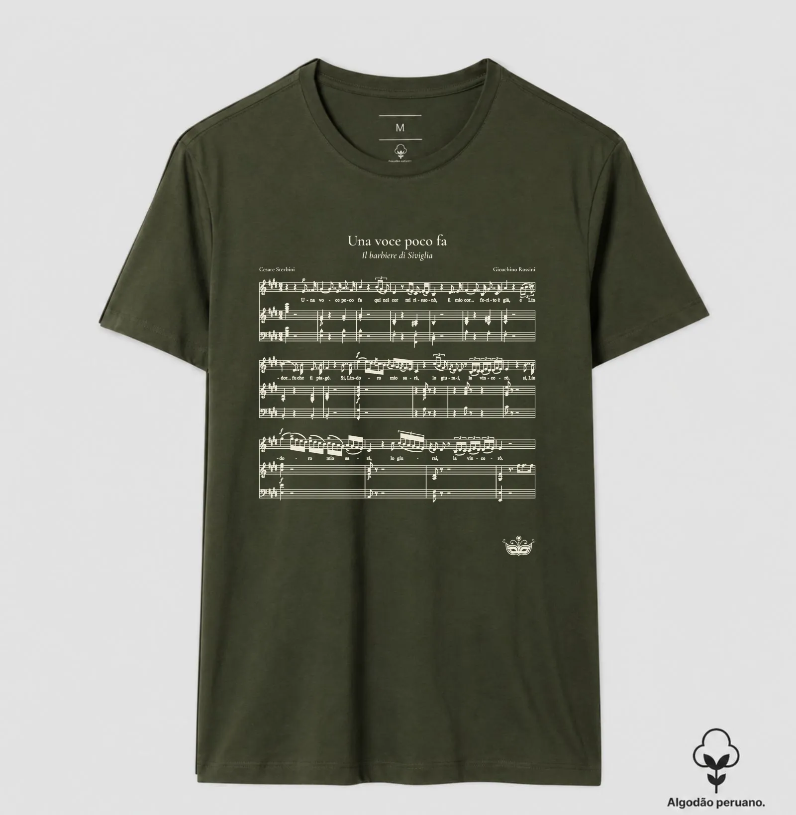 Una voce poco fa - Il barbiere di Siviglia | Camiseta de Ópera - Imagem 8