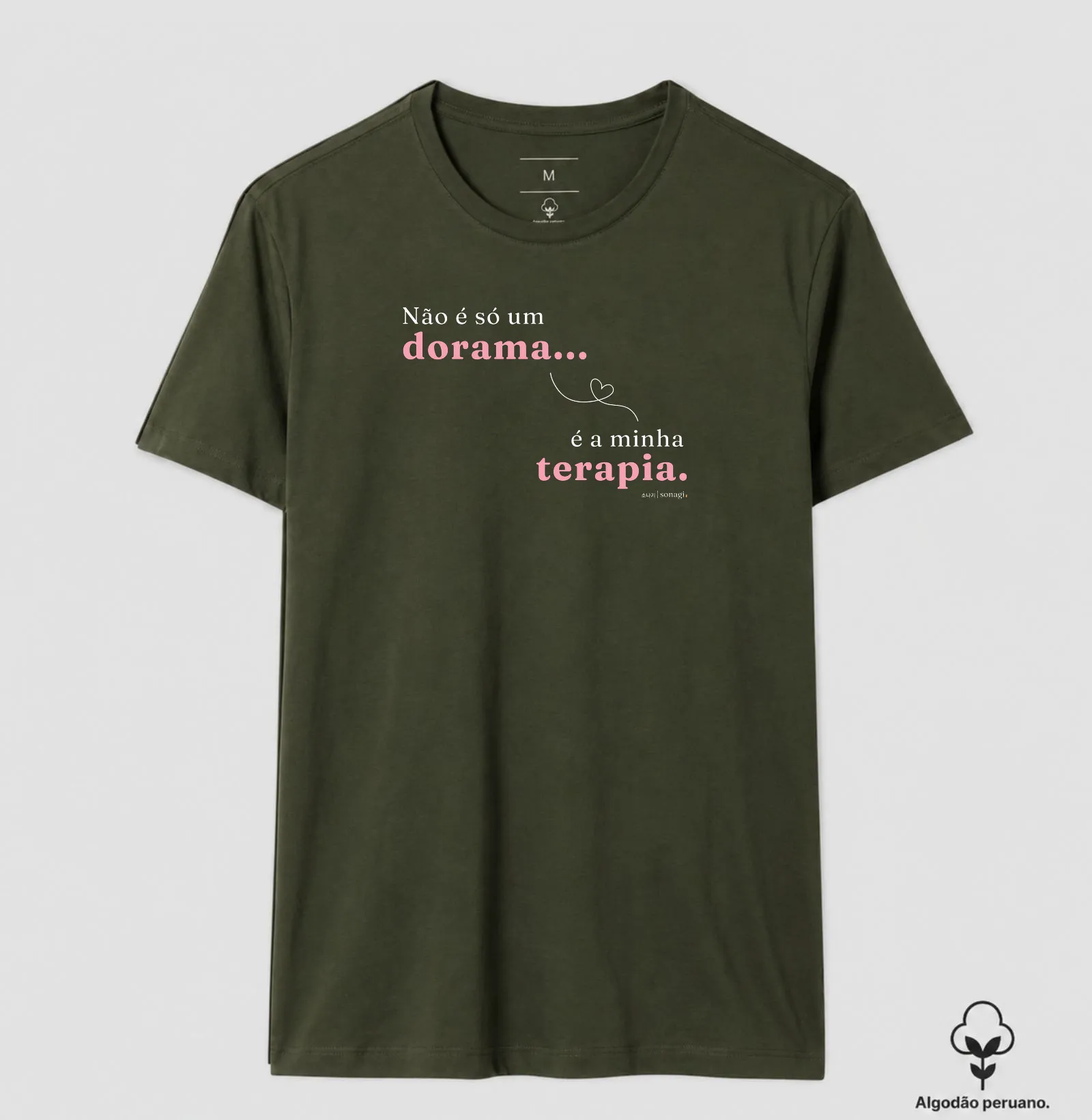 Camiseta Premium - Não é só um dorama... é a minha terapia - Imagem 9