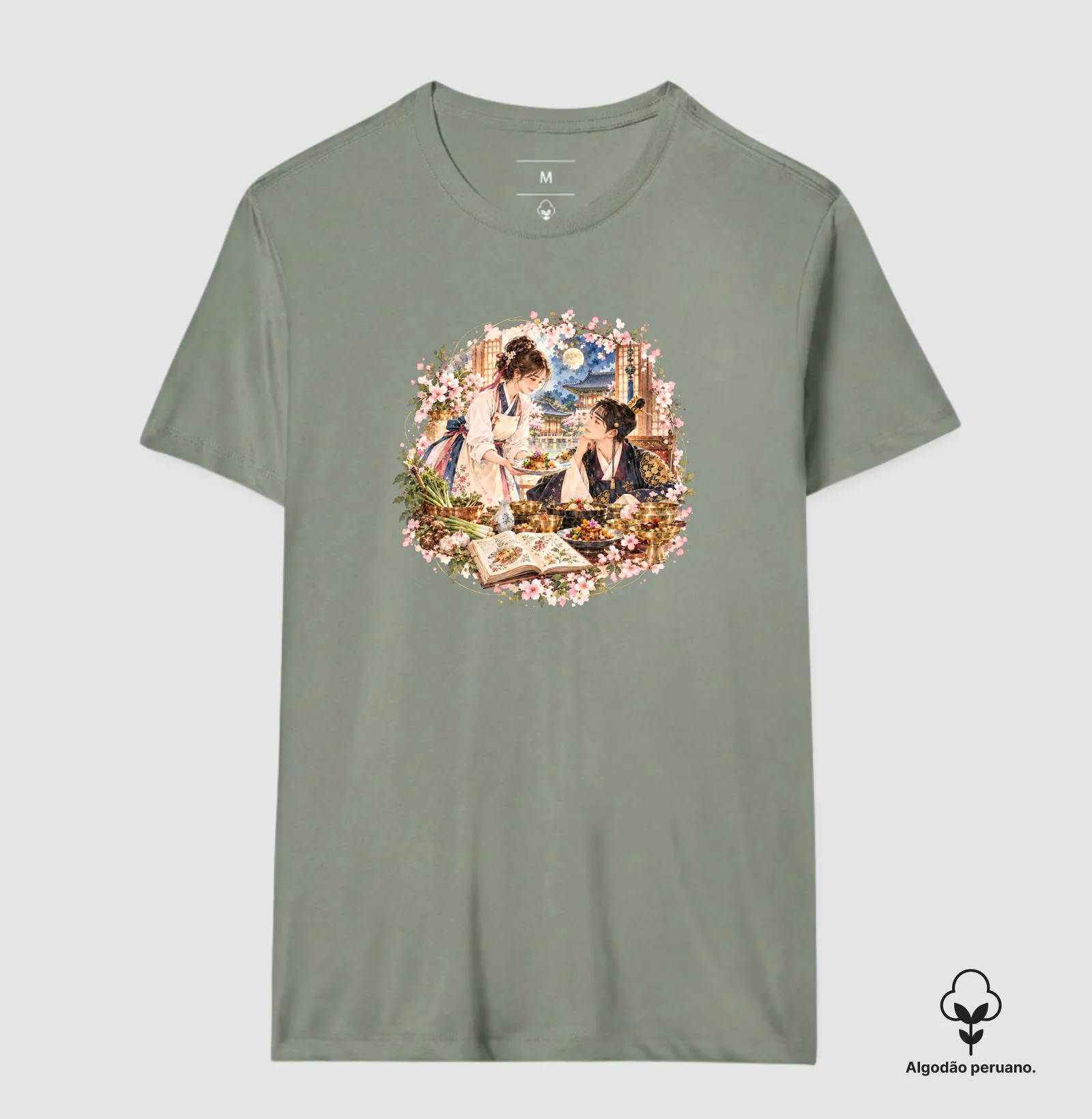 Camiseta Premium Sabores do Destino em Aquarela - Imagem 9