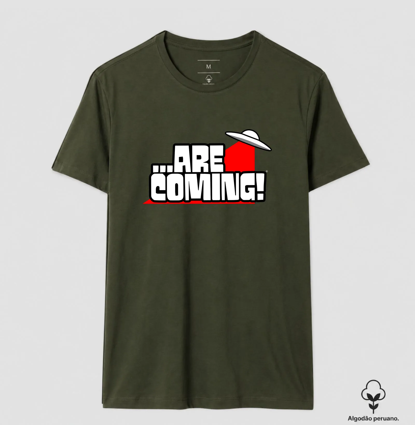 Camiseta Algodão Peruano - ...Are Coming! - Imagem 10