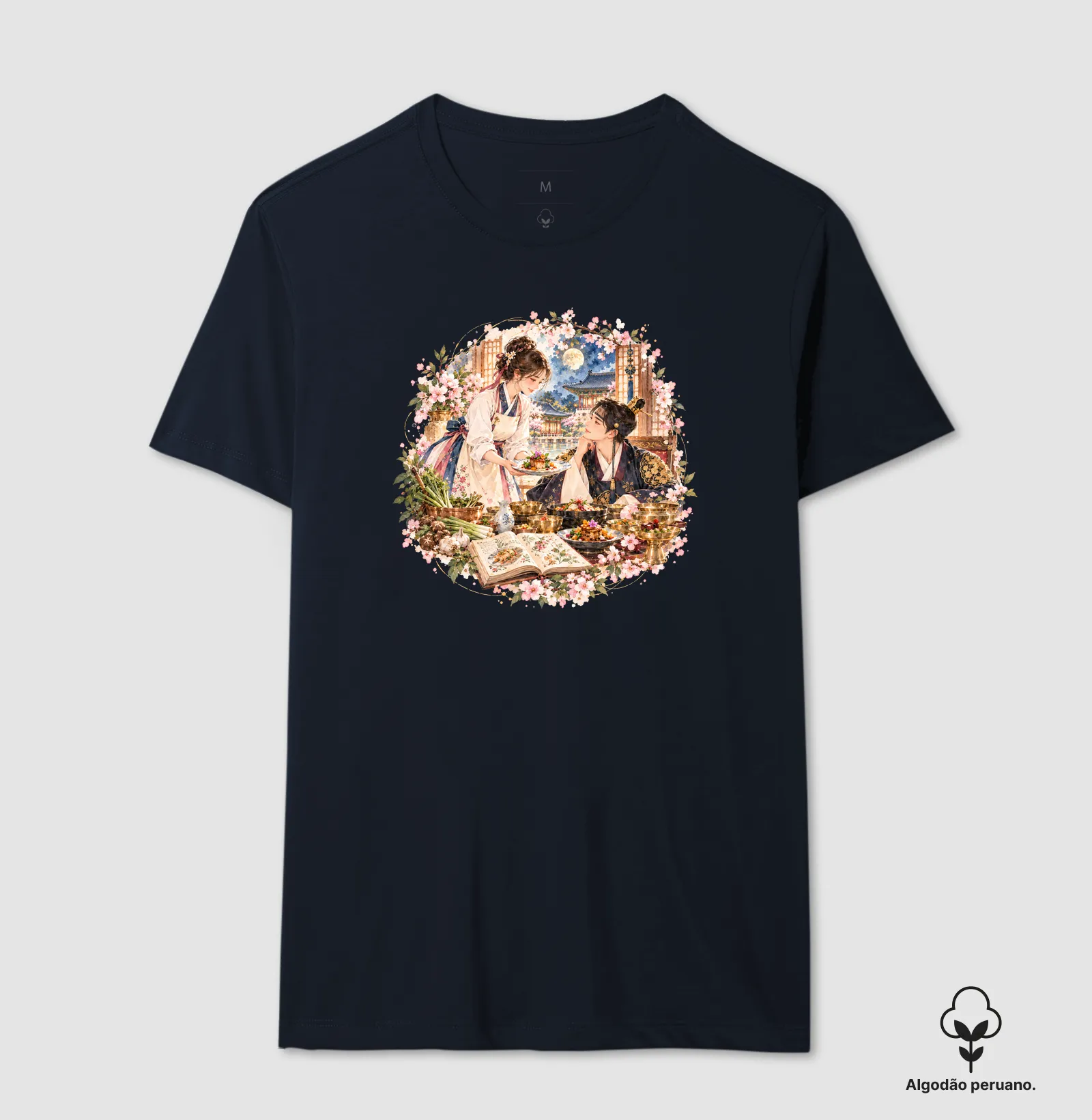 Camiseta Premium Sabores do Destino em Aquarela - Imagem 6