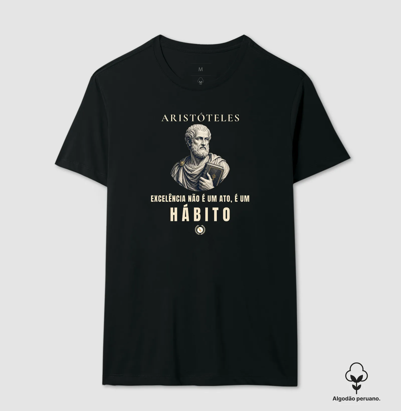 Camiseta "O Hábito" | A Excelência de Aristóteles - Imagem 5