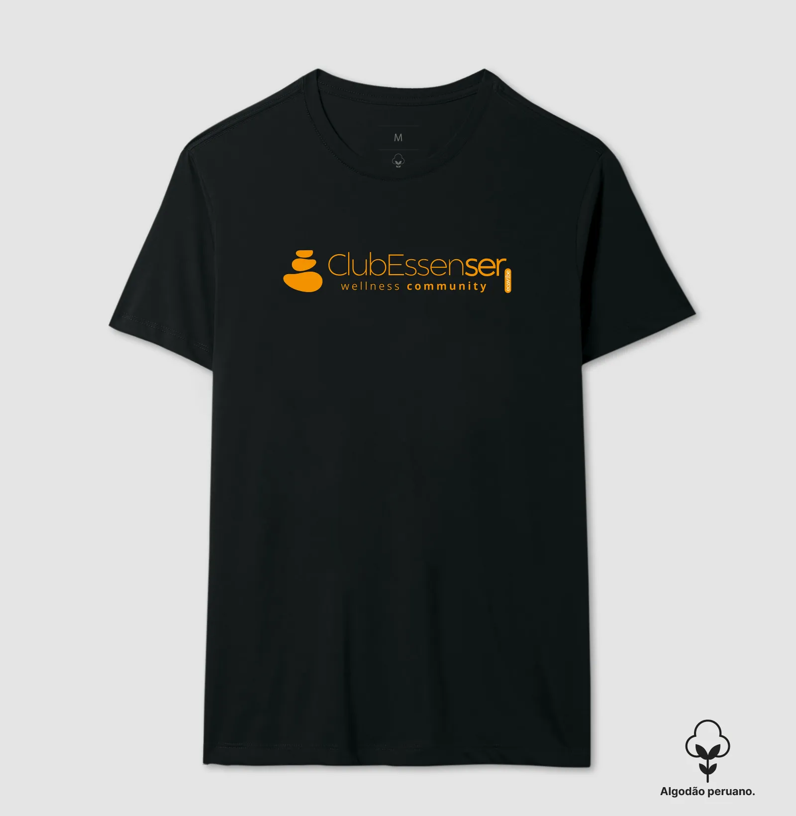 Camiseta Classic Azul com laranja Peruano - Imagem 6