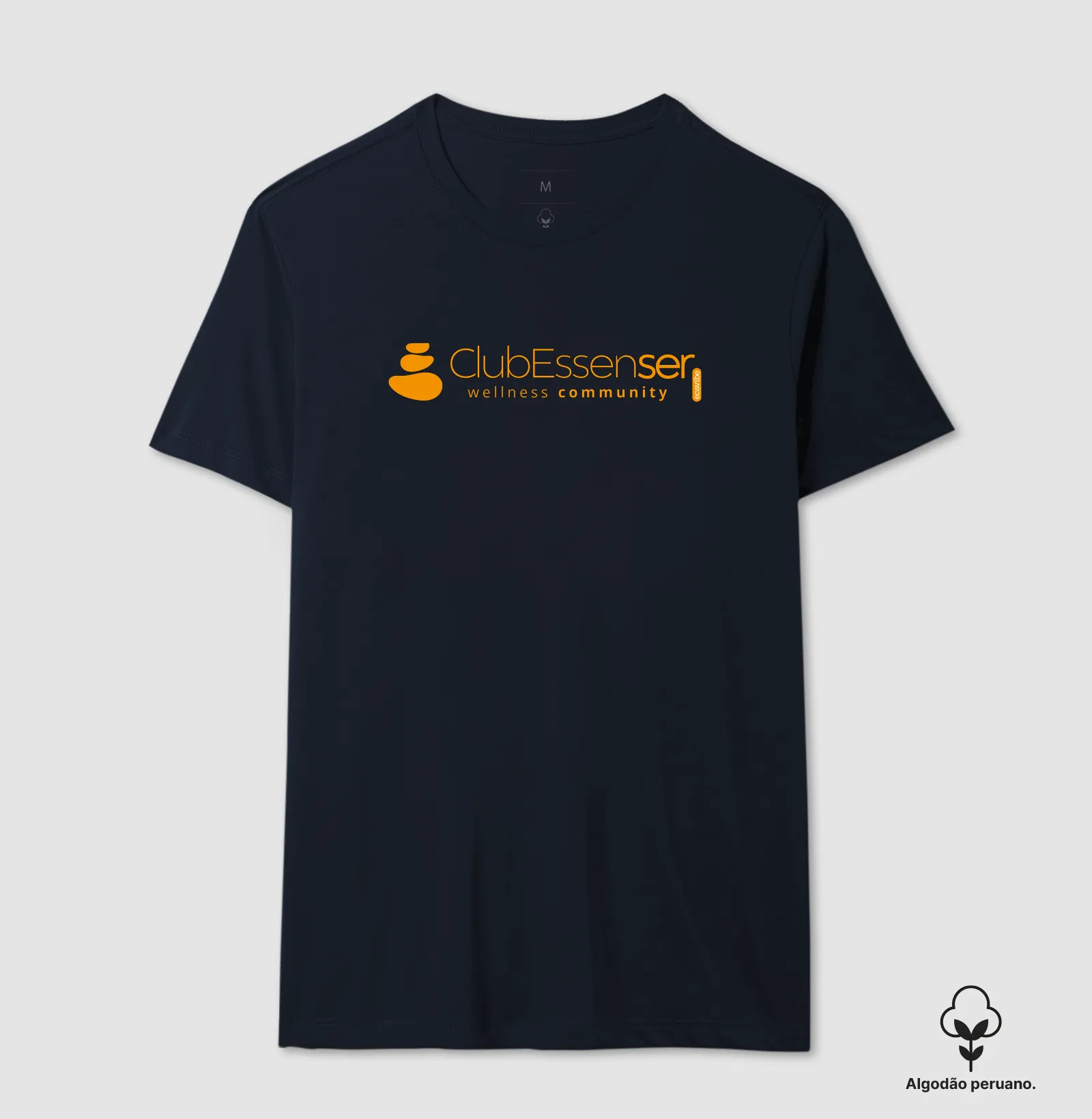 Camiseta Classic Azul com laranja Peruano - Imagem 2
