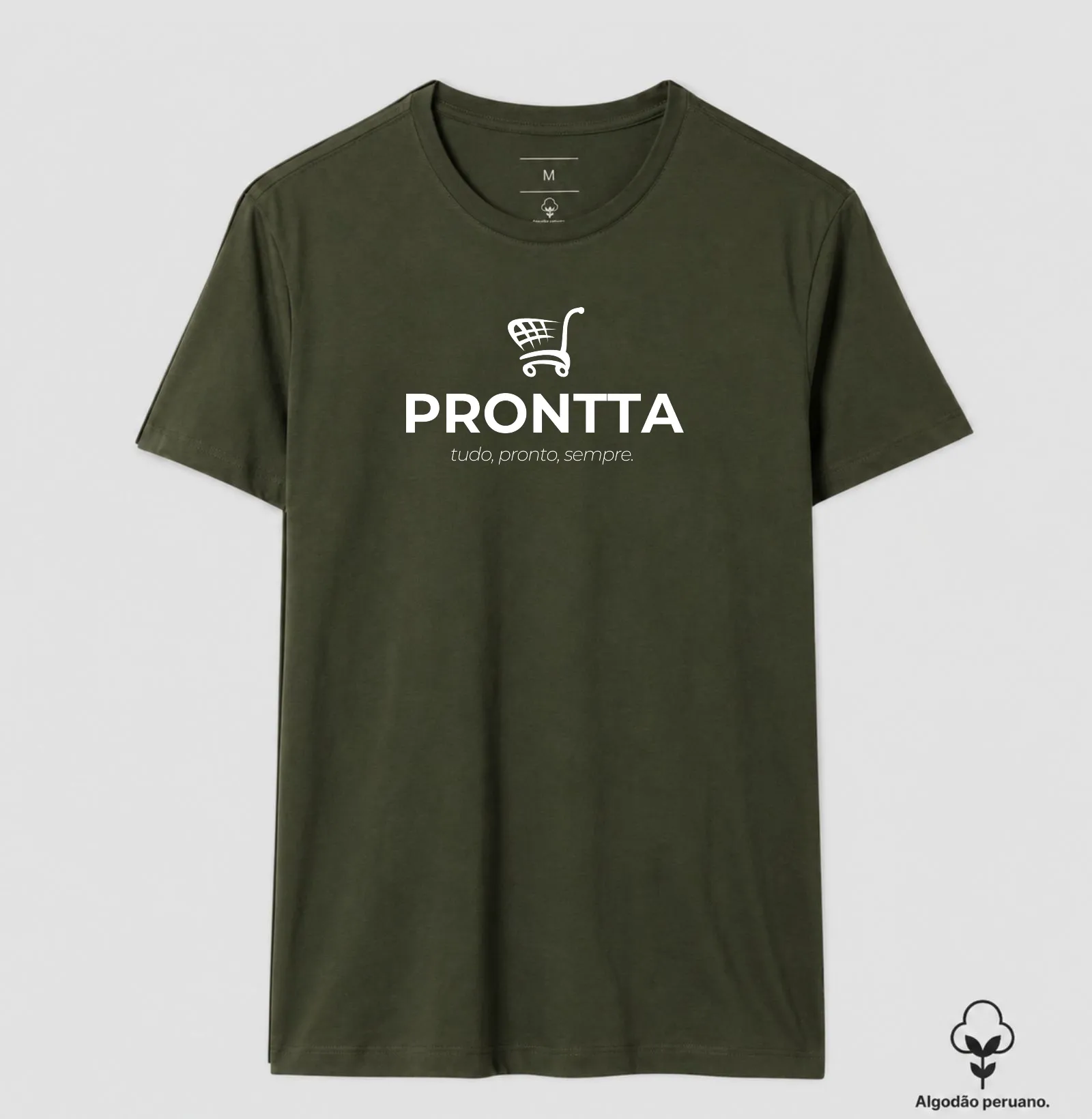 prontta Classic preta (estampa branca) - Imagem 2