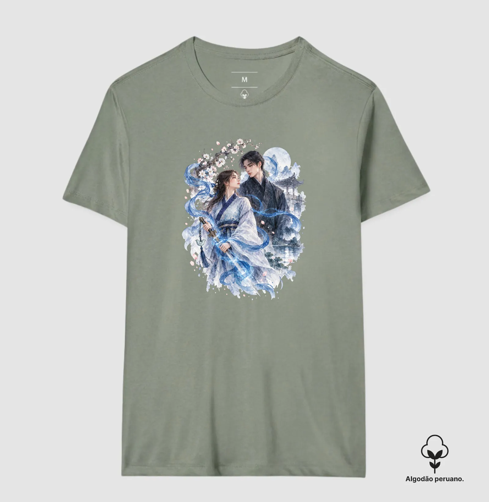 Camiseta Premium Dorama Espírito Azul | Espada, Magia e Romance - Entre Almas e Destinos - Imagem 9