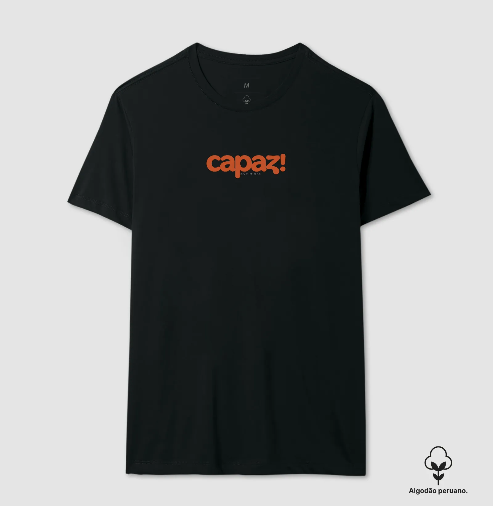 Camiseta Capaz! | Expressão Mineira | Surpresa com Jeitim Mineiro - Algodão Peruano - Imagem 5