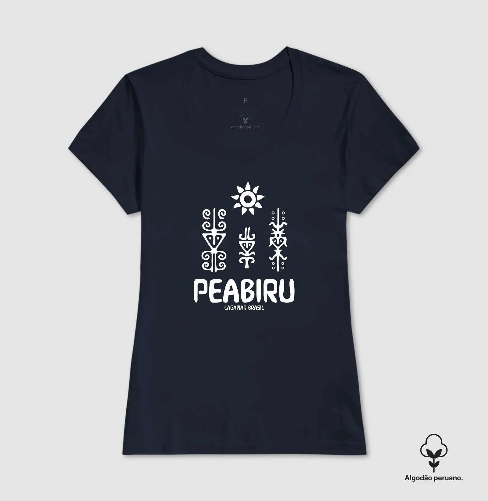 Camiseta Peabiru em algodão peruano - Imagem 12