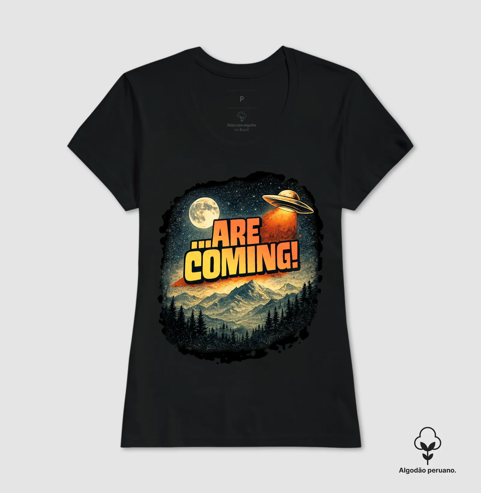 Camiseta Algodão Peruano ...Are Coming! - Imagem 3