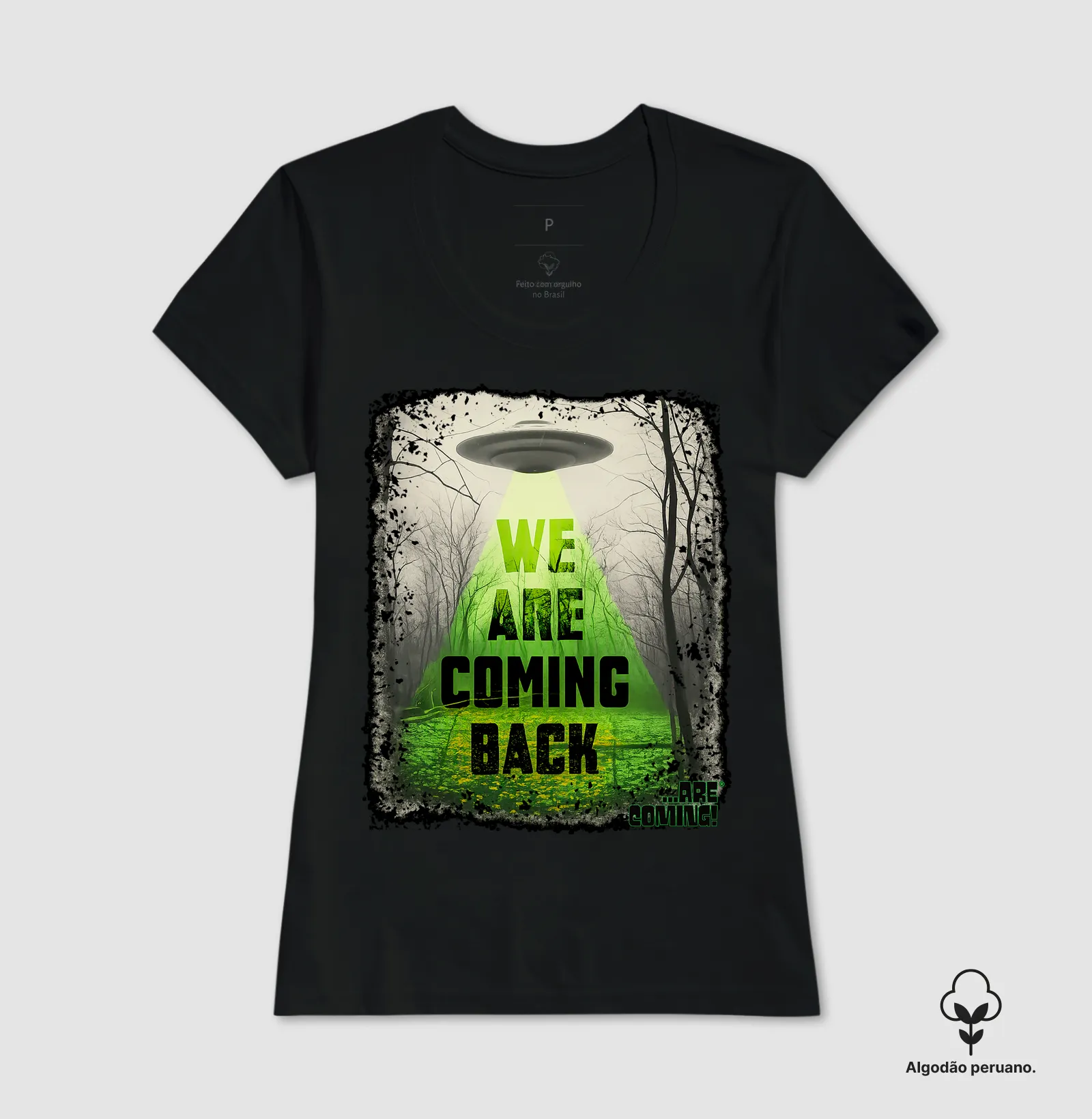Camiseta Algodão Peruano - We Are Coming Back - Imagem 4