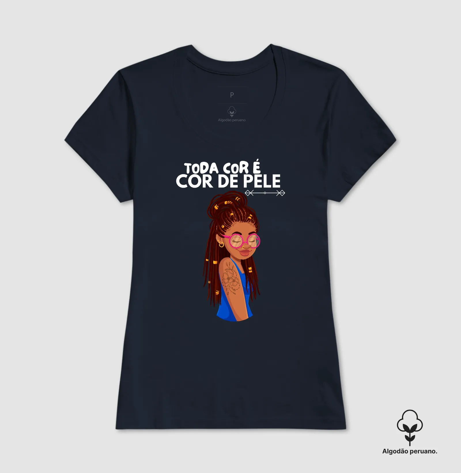 Camiseta Toda Cor é Cor de Pele - Imagem 2