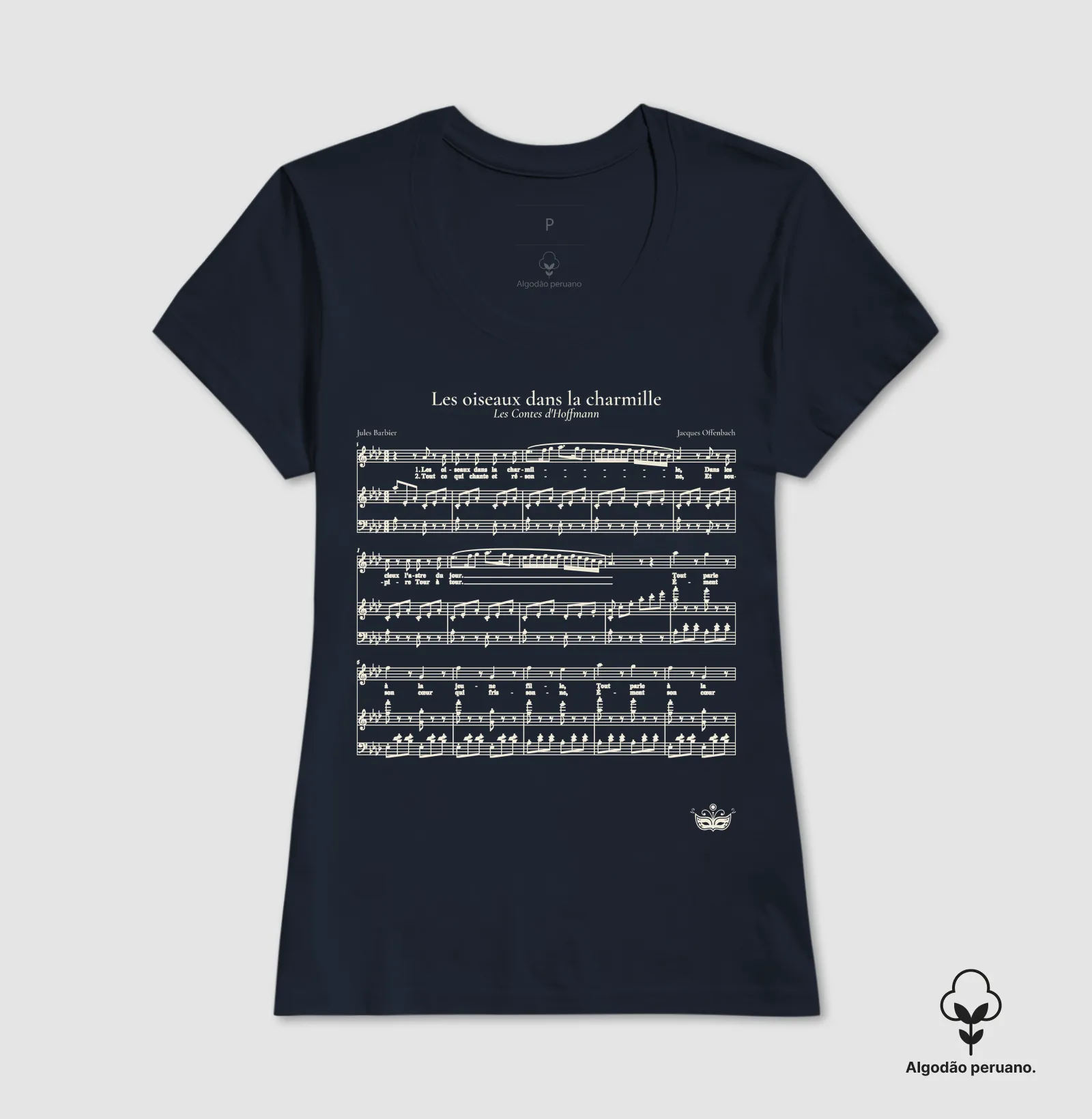 Les oiseaux dans la charmille - Hoffmann | Camiseta de Ópera - Imagem 5