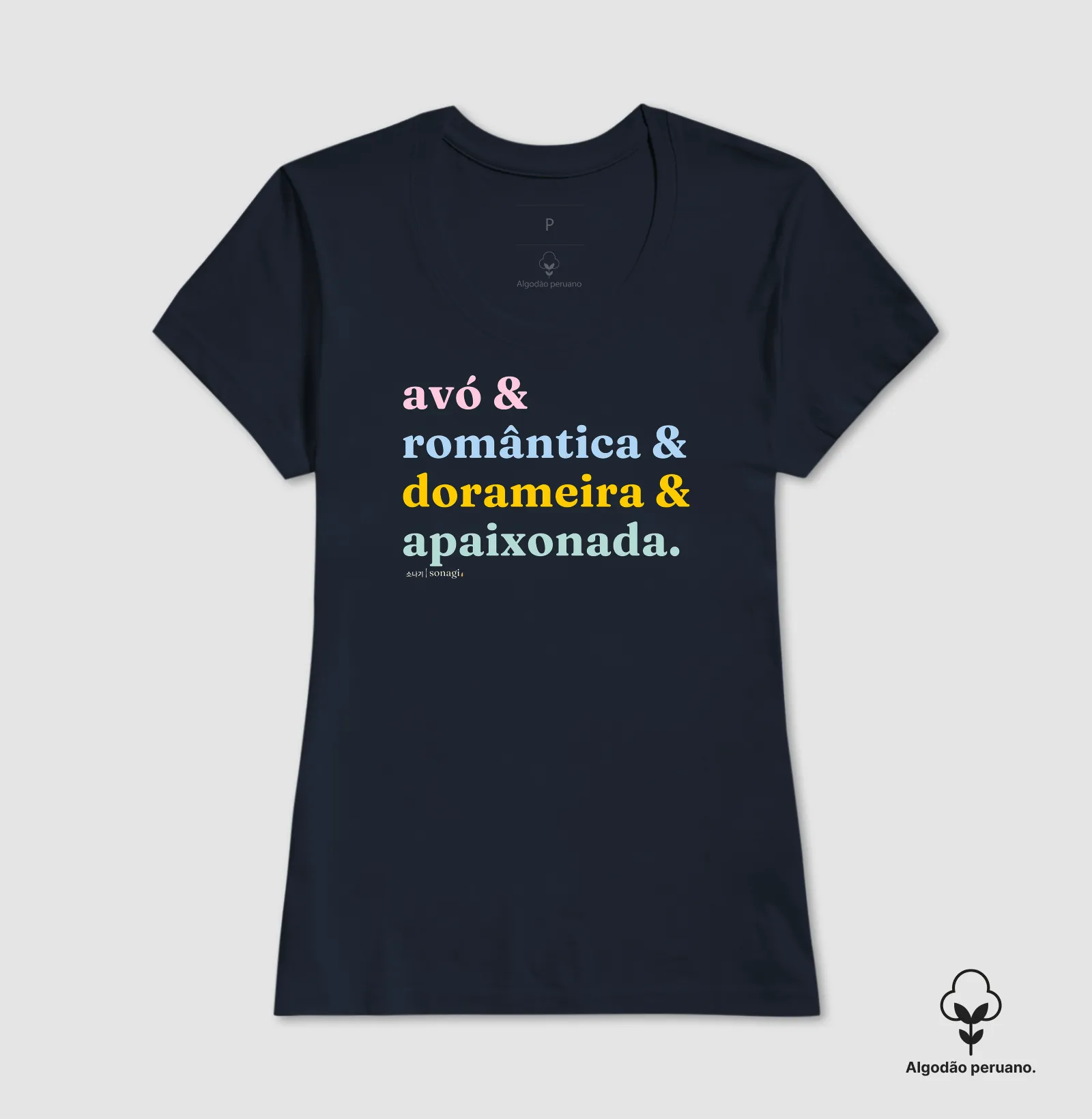 Camiseta Premium - avó - romântica - dorameira - apaixonada - Imagem 7