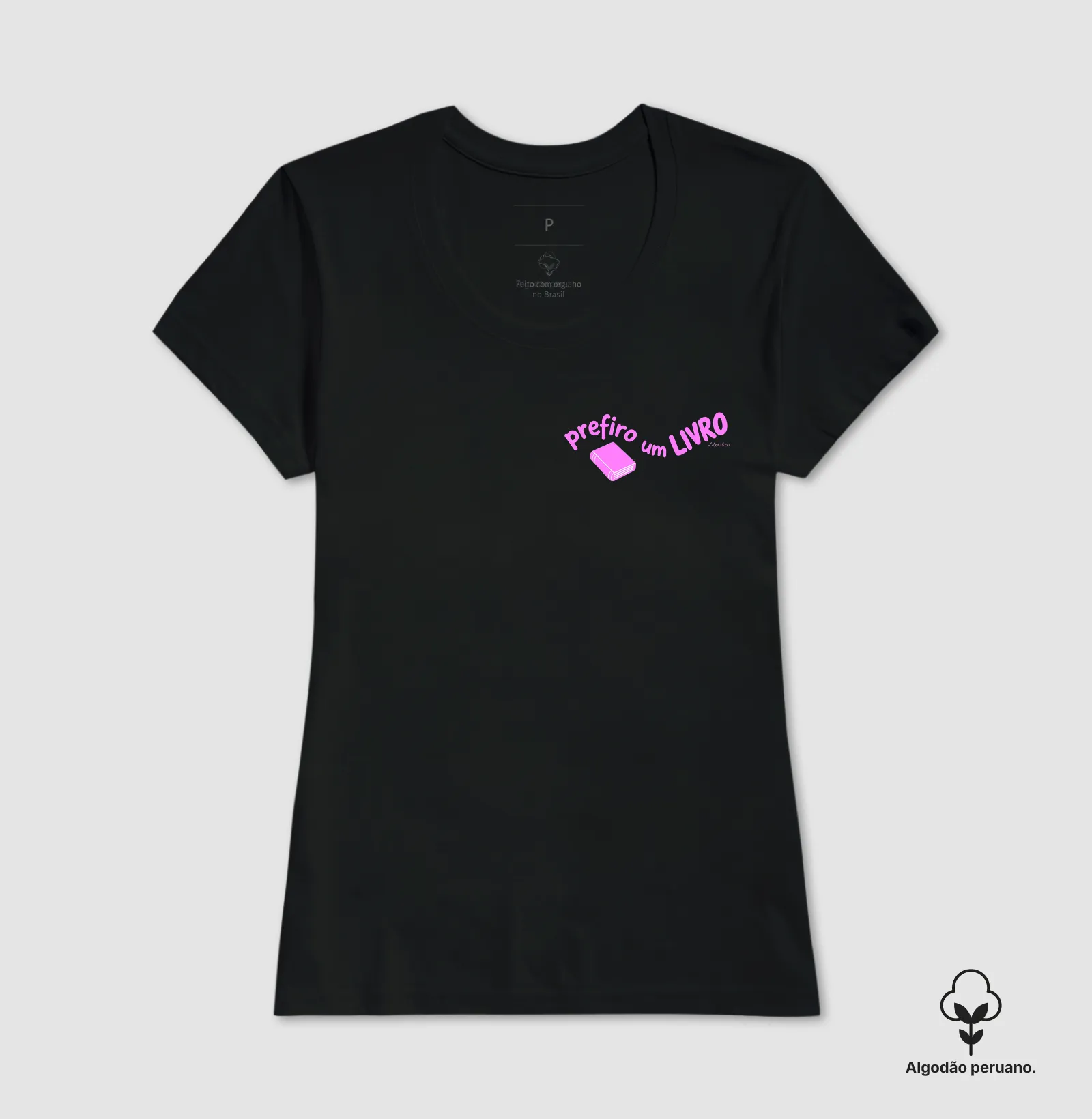 Camiseta Prefiro um Livro - Imagem 5